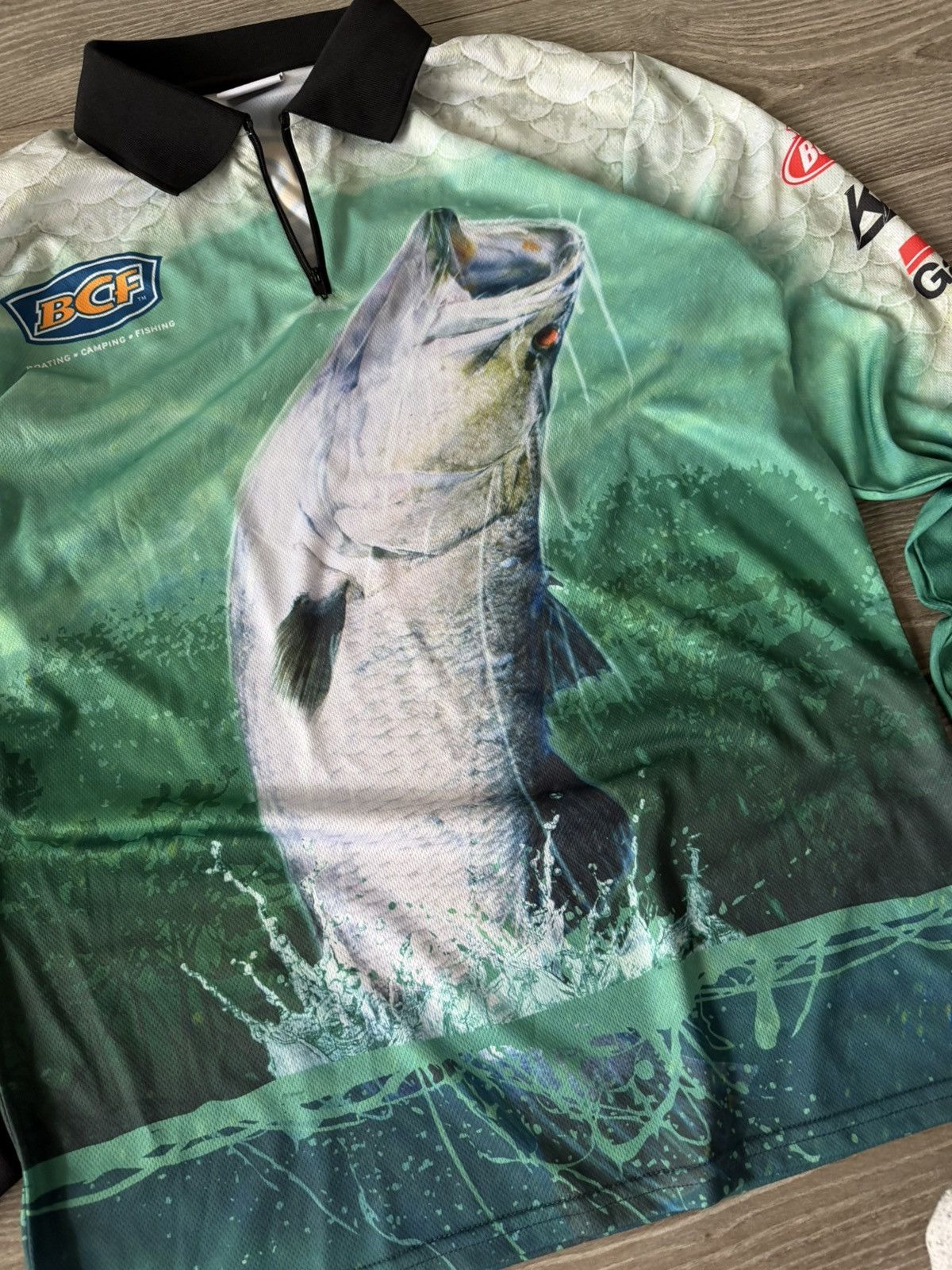 Other Rare Fishing Kato Berkley Long Sleeve Lite BCF Big Fish Size US S / EU 44-46 / 1 - 17 Thumbnail