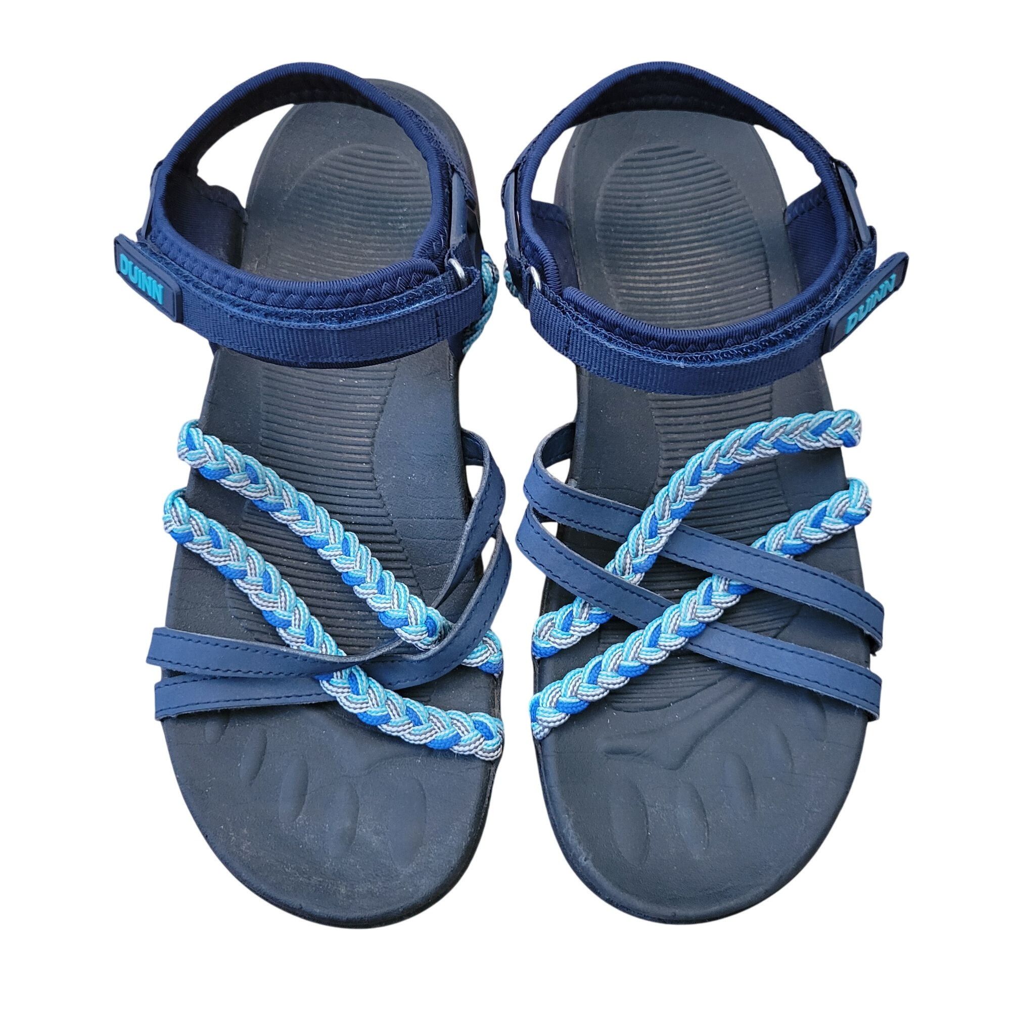 Other Duinn Blue Braided Strap Sandals 40 Hiking Walking Outdoors Size US 10 / IT 40 - 2 Thumbnail