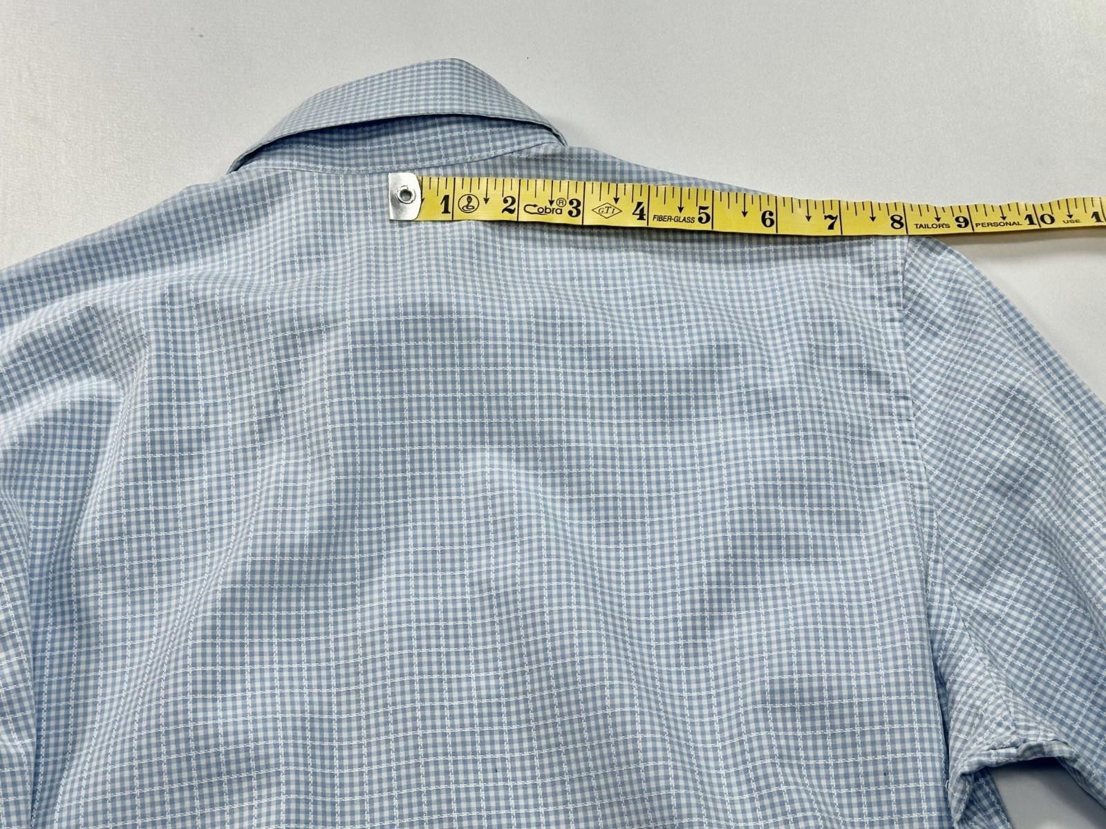 Other Craig Taylor 100% Cotton Button Up Shirt Blue Womens XS Size XS / US 0-2 / IT 36-38 - 6 Thumbnail