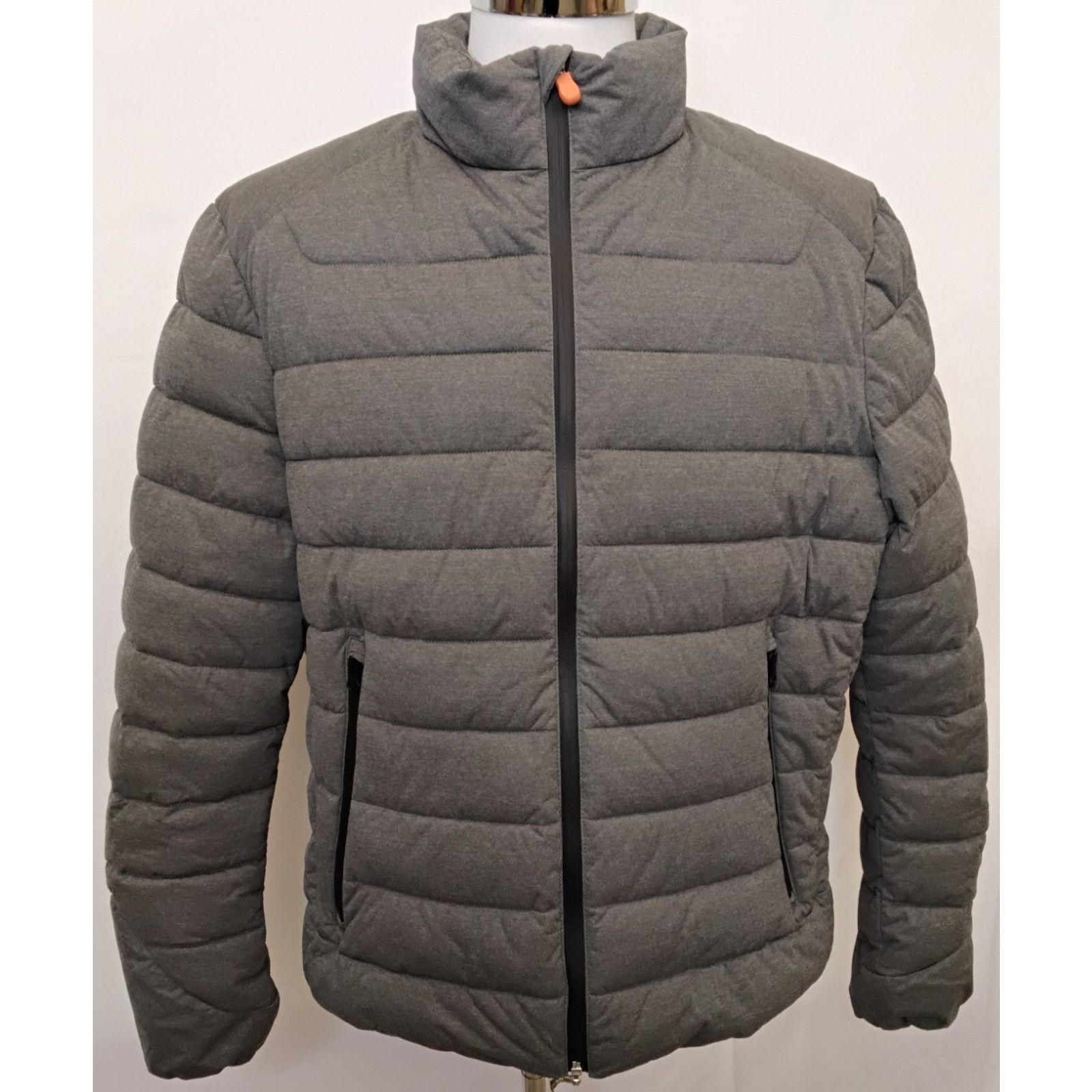 Save The Duck Save the Duck Stretch Plumtech Puffy Jacket Men XL Gray Size US XL / EU 56 / 4 - 2 Thumbnail
