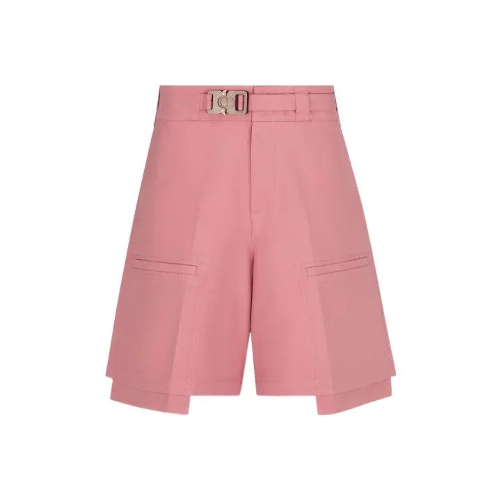 Dior Dior SS22 Pink Cargo Shorts for Men 0079 Size US 44 / EU 60 - 1 Thumbnail