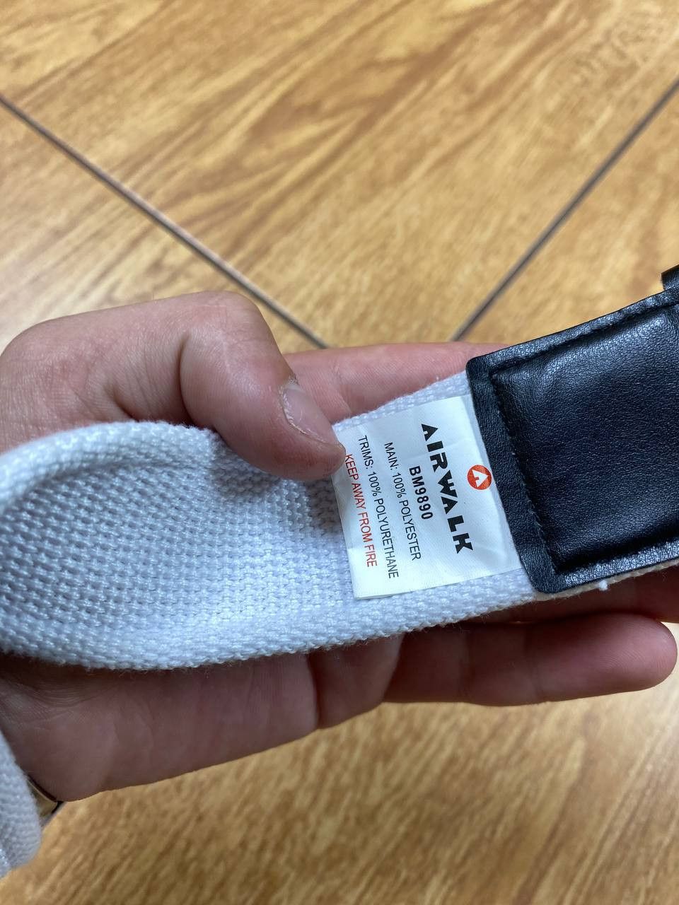 Airwalk × Vintage Vintage Millitary Avantgarde Streetwear 90’s belt Size ONE SIZE - 2 Thumbnail