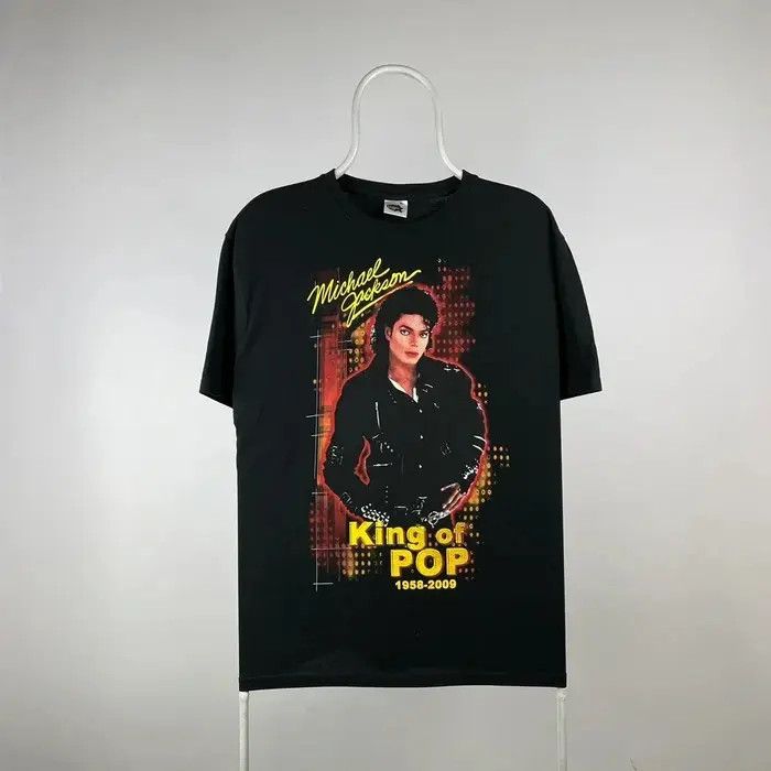 Michael Jackson Dead stock Michael Jackson T-shirt vintage size XLarge blac Size US XL / EU 56 / 4 - 1 Thumbnail