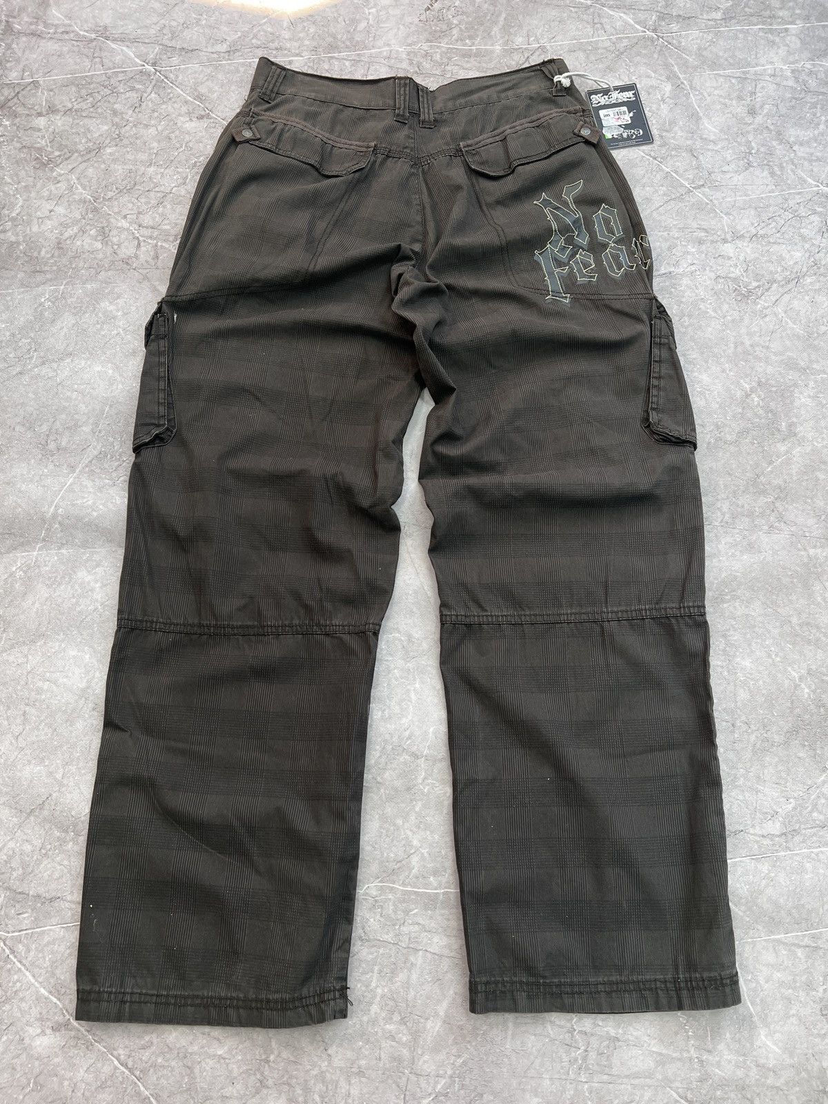 Diesel × No Fear VINTAGE Y2K DIESEL STYLE CARGO NO FEAR rap pants skater Size US 31 - 13 Thumbnail