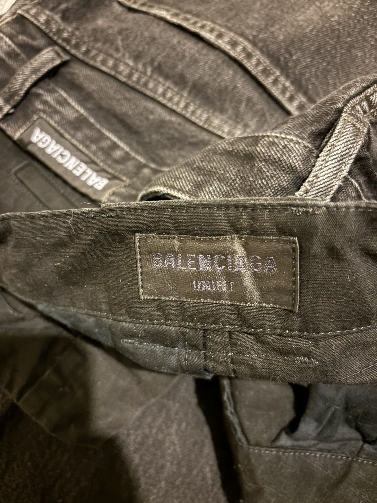 Balenciaga Balenciaga double denim pants Size US 32 / EU 48 - 9 Thumbnail