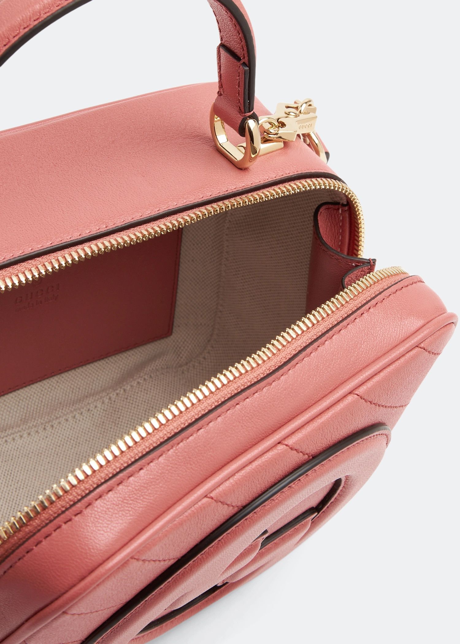 Gucci o1la5ras0526 Size: OS / Blondie Small Top Handle Bag in Pink Size ONE SIZE - 4 Thumbnail