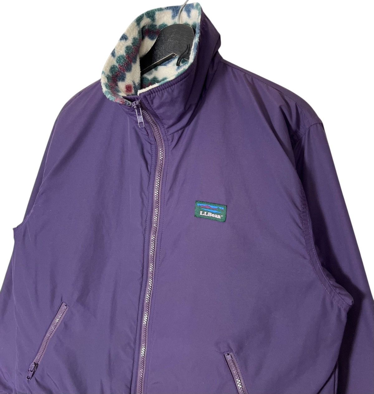 L.L. Bean LL Bean Zipper Fleece Warm Up Jacket Size US L / EU 52-54 / 3 - 5 Thumbnail