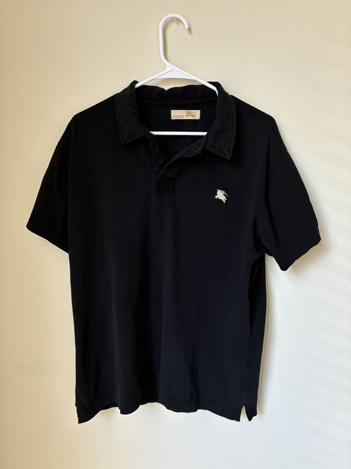 Burberry Vintage Burberry Polo Size US L / EU 52-54 / 3 - 1 Thumbnail