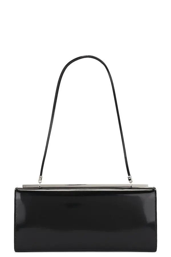 Saint Laurent Paris o1bcso1str0325 Size: OS/Suzanne Baguette in Black Size ONE SIZE - 3 Thumbnail