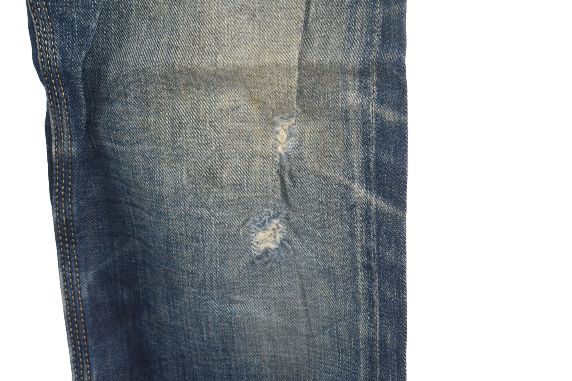 Diesel × Jean Diesel Krooly Distress Jeans W31 Size US 31 - 4 Thumbnail