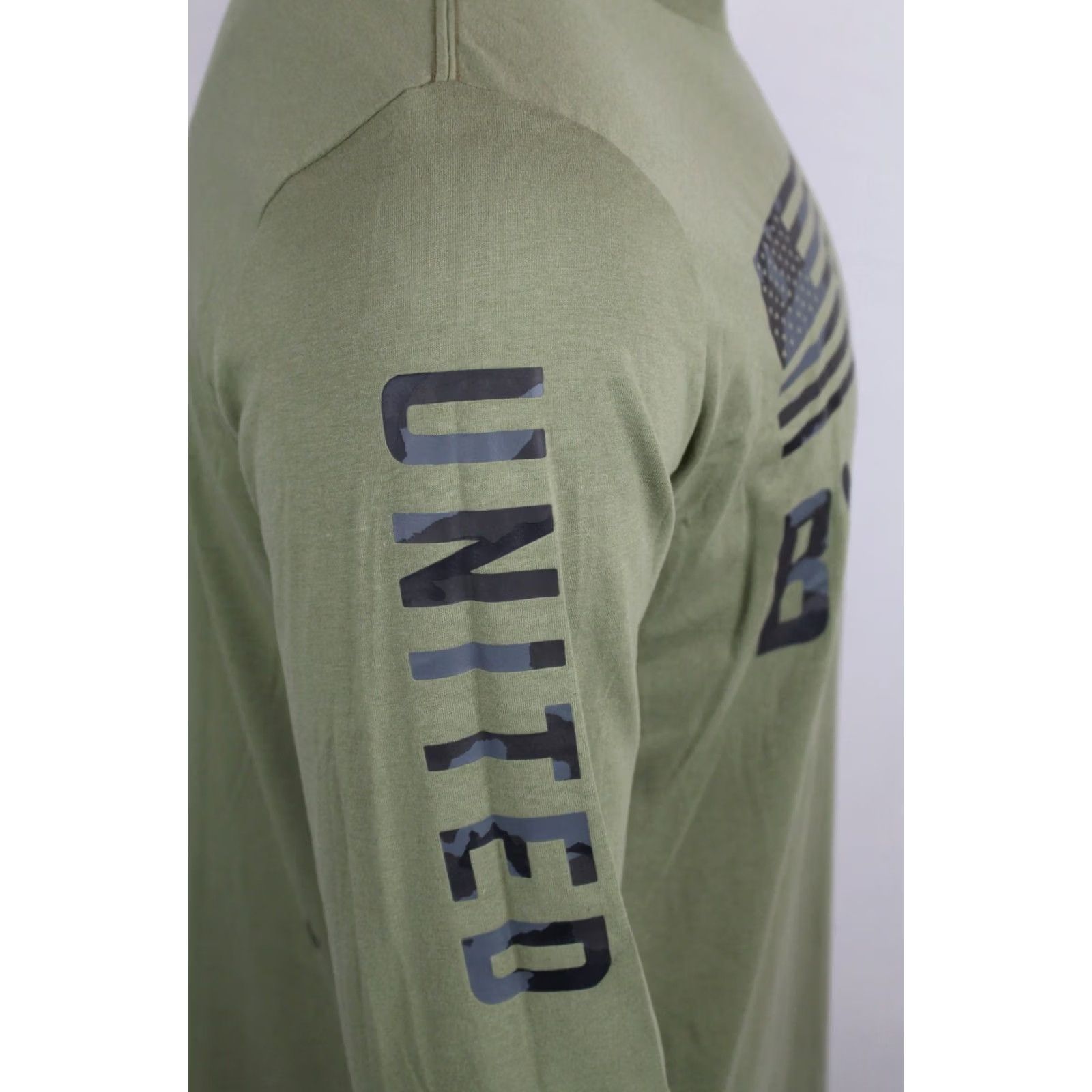 Under Armour Under Armour Men's T Shirt Project Rock Veterans By Land Flag M Green Size US M / EU 48-50 / 2 - 5 Thumbnail