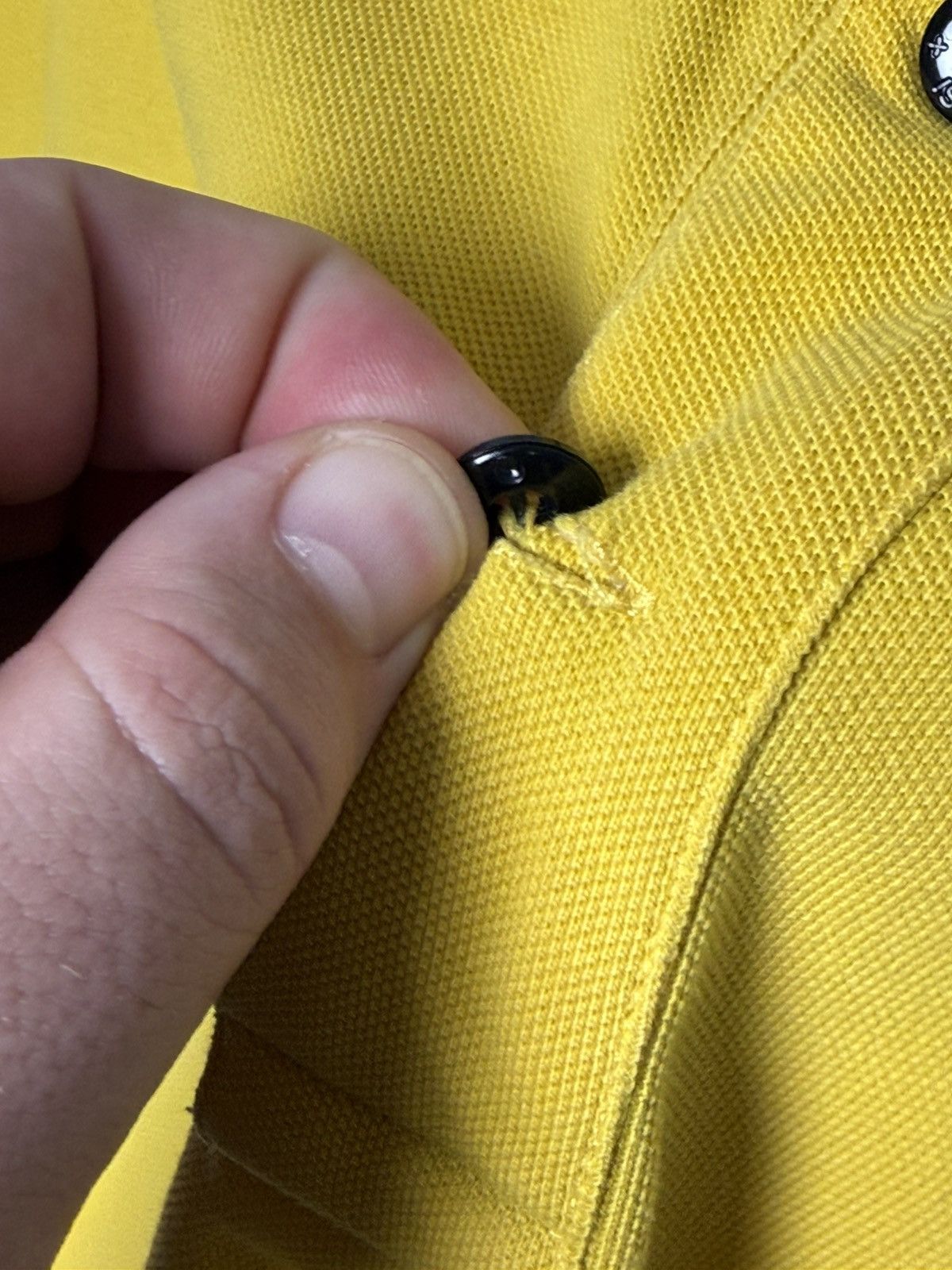 Stone Island Vintage Stone Island Patch Program Yellow Polo Shirt Size S Size US S / EU 44-46 / 1 - 10 Thumbnail