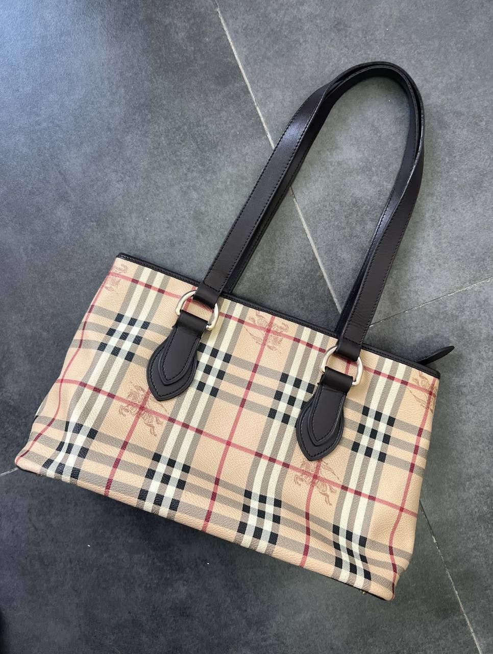 Burberry Burberry Haymarket nova check shoulder bag Size ONE SIZE - 1 Thumbnail