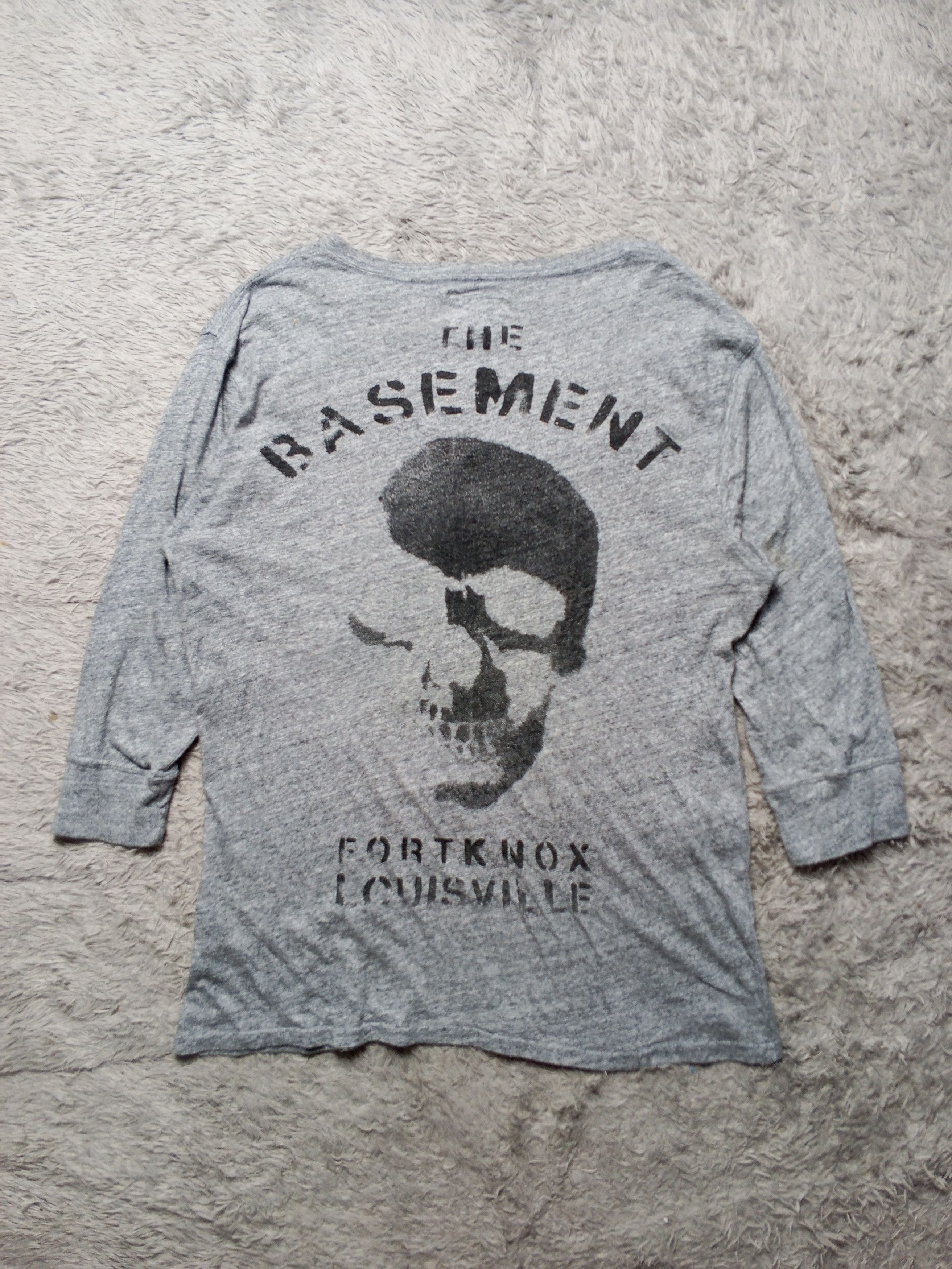 The Basement The Basement Skull Half 3/4 Sleeve If Six Was Nine Size US M / EU 48-50 / 2 - 1 Thumbnail