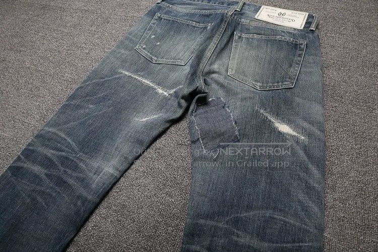 Neighborhood Neighborhood size M Distressed Patch King of Cows Jeans, S Size US 27 - 8 Thumbnail