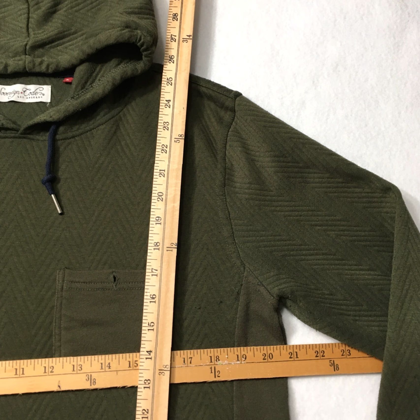 Sovereign Code Sovereign Code Full Zip Hoodie L Green Hooded with Pocket Mens Size US L / EU 52-54 / 3 - 5 Thumbnail