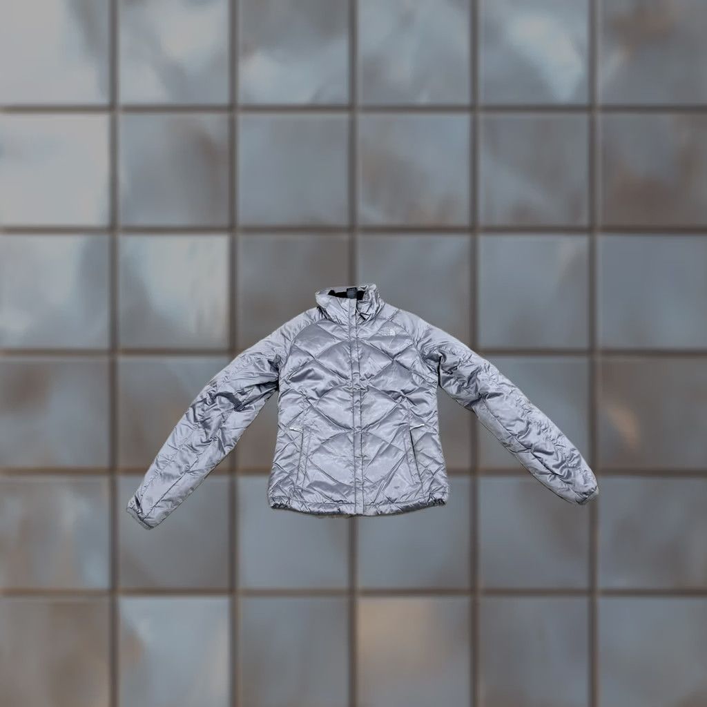 The North Face VINTAGE The North Face Aconcagua Jacket XS Gray Women’s Puffer 550 Down Mid-Length Zip Size XS / US 0-2 / IT 36-38 - 1 Thumbnail