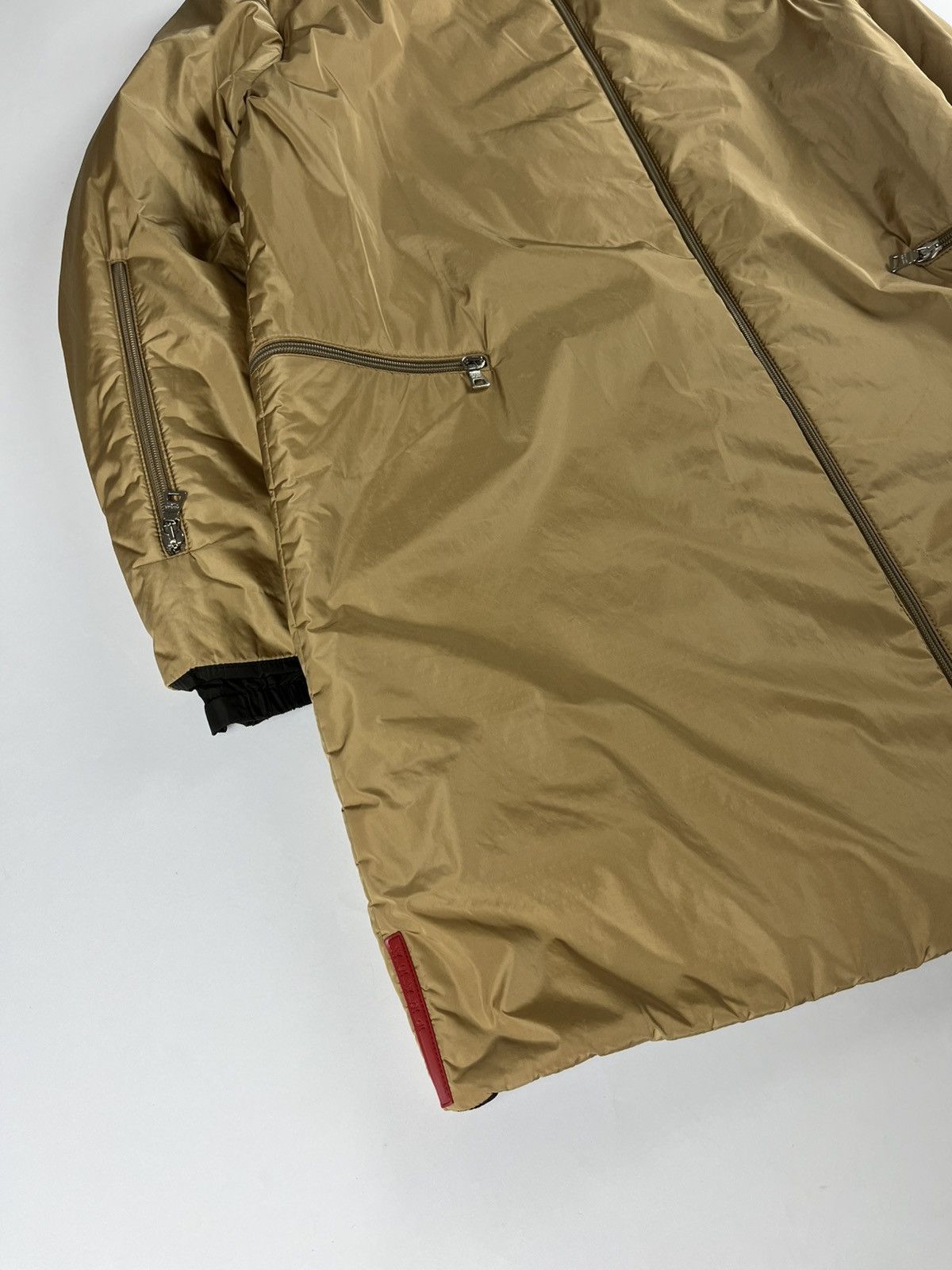 Prada Prada Linea Rossa Camel Asymmetric Zipper Jacket FW 1999 Size M / US 6-8 / IT 42-44 - 2 Thumbnail