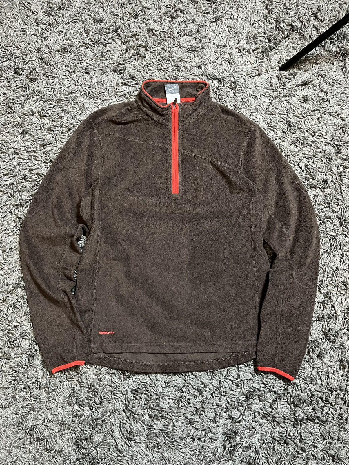 Nike ACG NIKE ACG BROWN WMNS FLEECE WITH POCKET & LOGO ON HAND Size L / US 10 / IT 46 - 1 Thumbnail