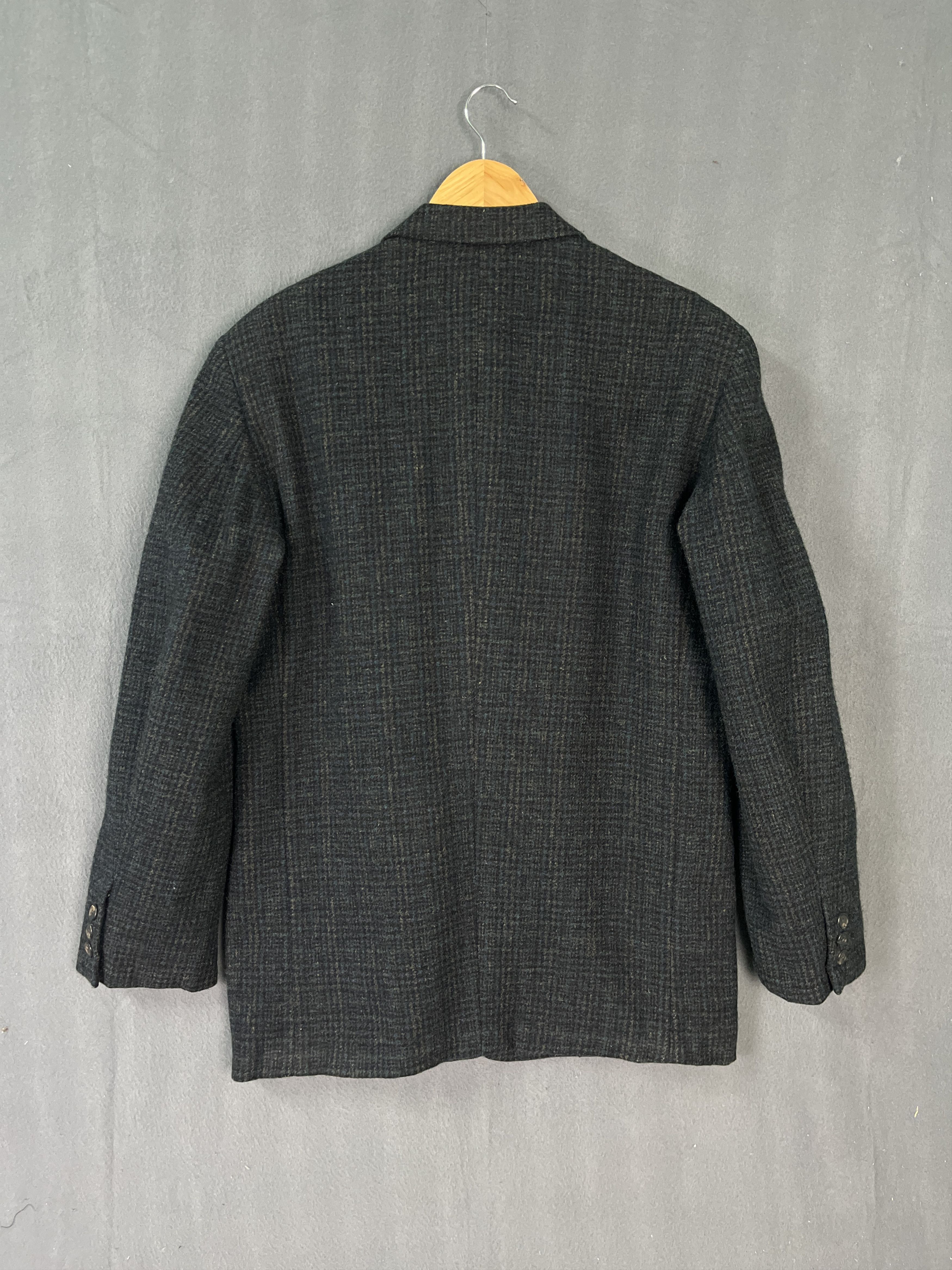 Y's for Men Vintage 1993 S/S Yohji Yamamoto Plaid Wool Jacket Size US M / EU 48-50 / 2 - 2 Thumbnail
