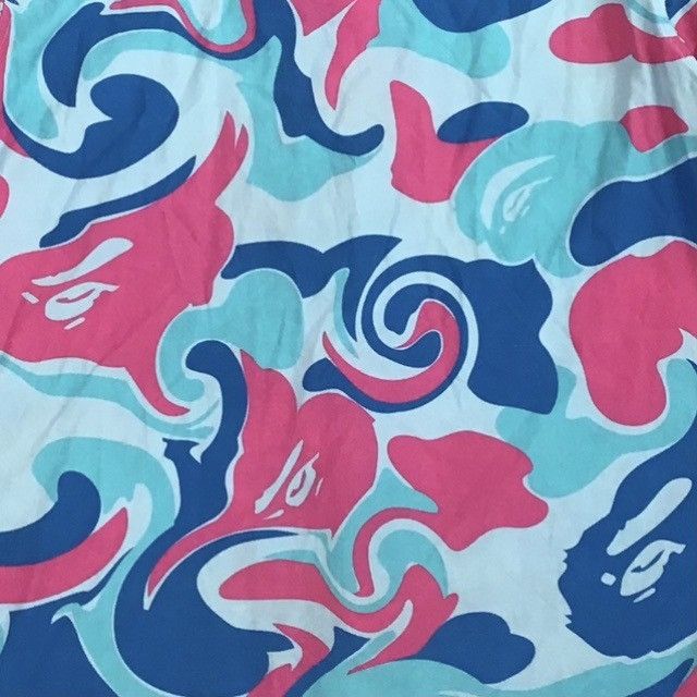 Bape BAPE MARBLE camo aloha shirt a bathing ape Size US M / EU 48-50 / 2 - 4 Thumbnail