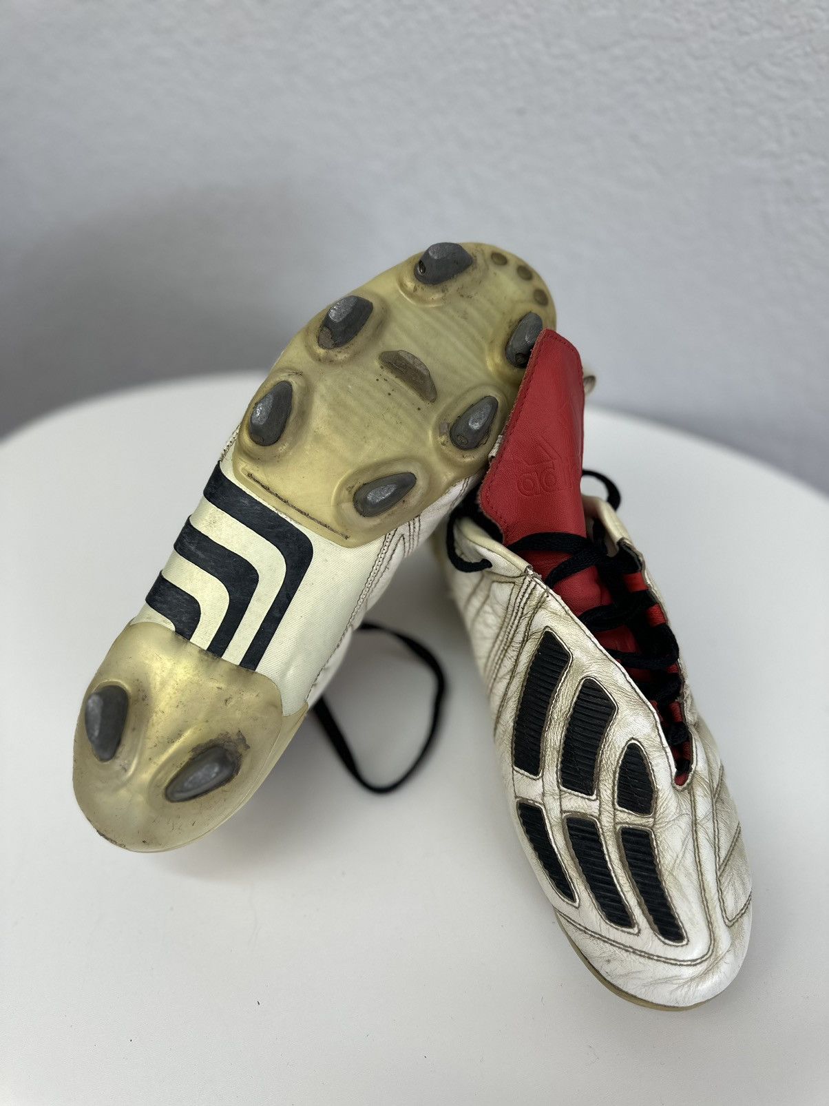 Other Adidas Boots Predator Mania FG White Football Soccer 2002 Size US 8 / EU 41 - 2 Thumbnail