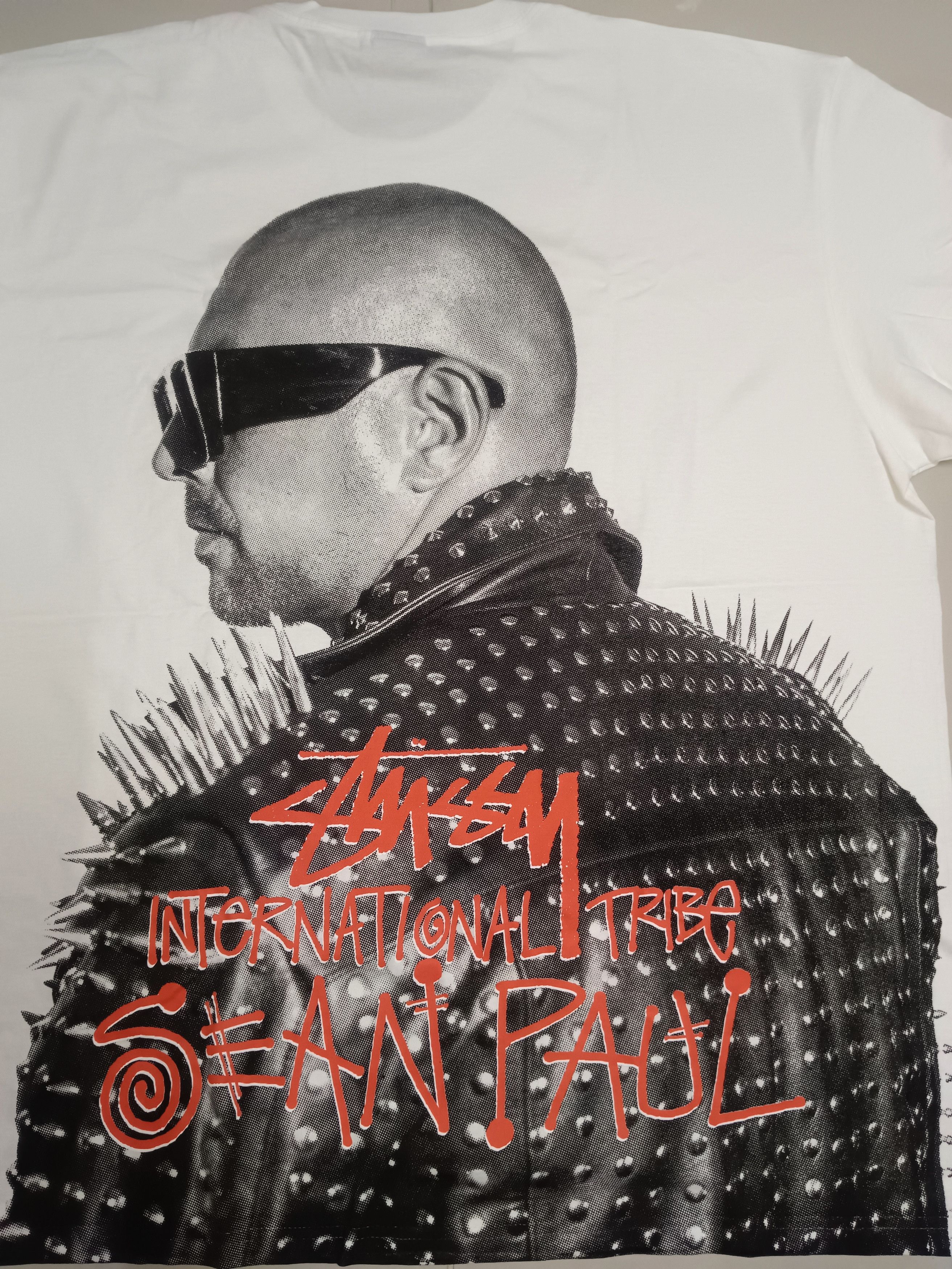 Hypebeast × Streetwear × Stussy Stussy x Sean Paul Tee XXL | Grailed