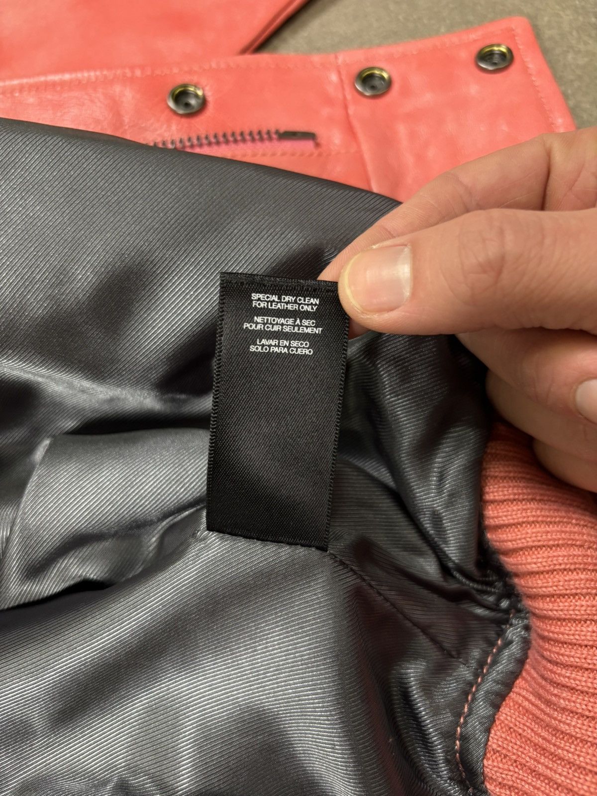 Avirex × HELLSTAR Hellstar x Avirex Jacket, Salvage Red Size US M / EU 48-50 / 2 - 16 Thumbnail