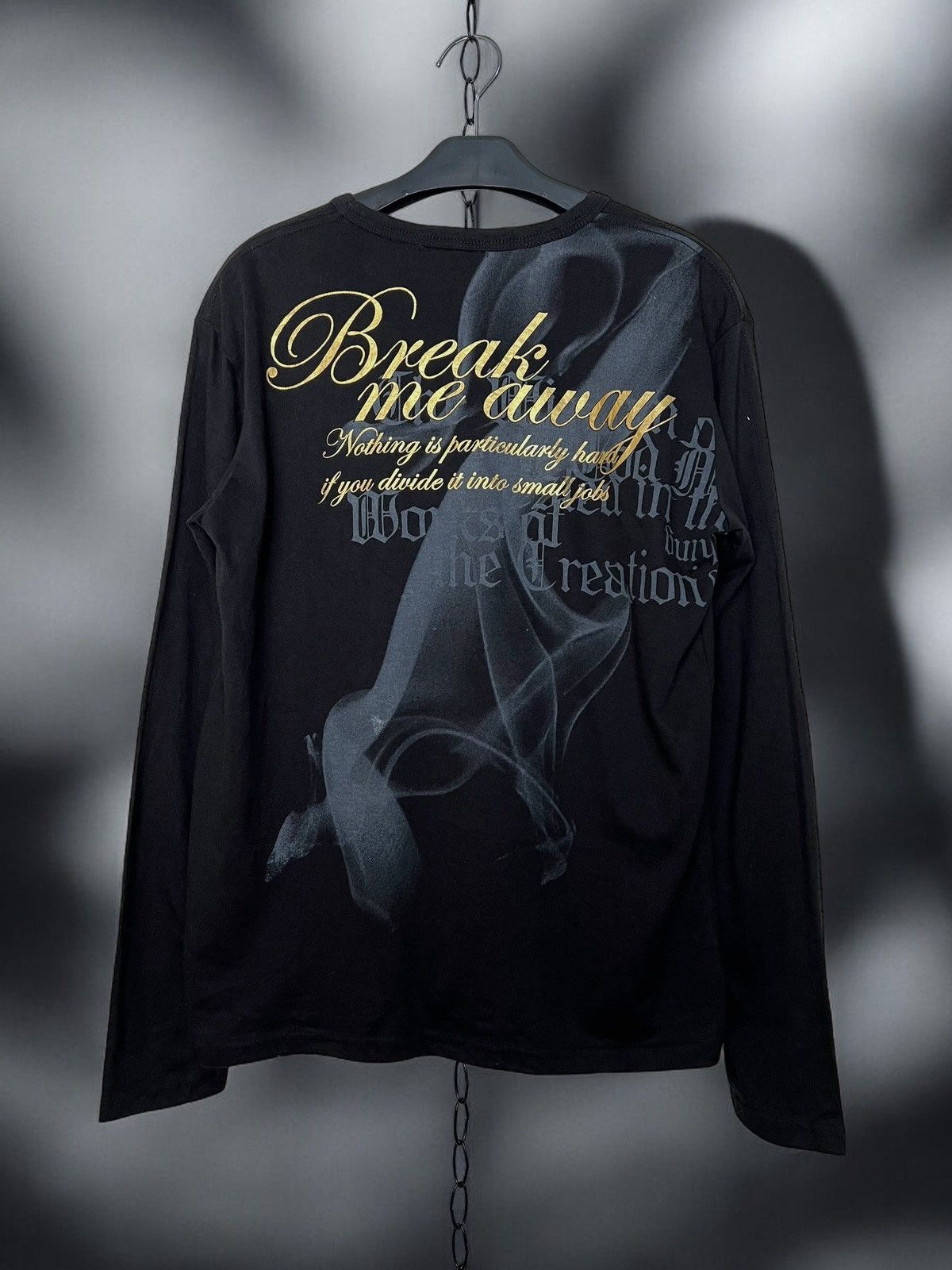 Japanese Brand Clash ahead Japanese poem long slevee tee Size US L / EU 52-54 / 3 - 1 Thumbnail
