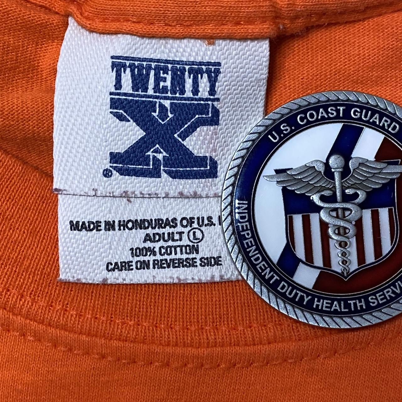 Other Vintage Twenty X Extreme Orange Surf Tee Size Large Size US L / EU 52-54 / 3 - 3 Thumbnail