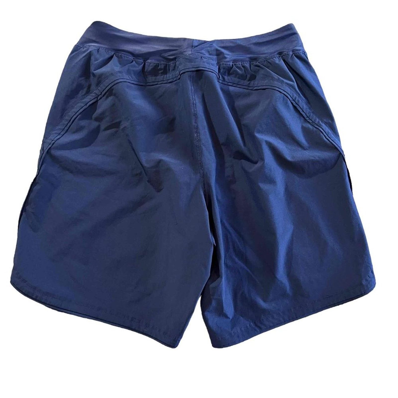 Lands' End Lands' End Womens Athletic Shorts Size 10 Tall Navy Blue Size 32" / US 10 / IT 46 - 5 Thumbnail