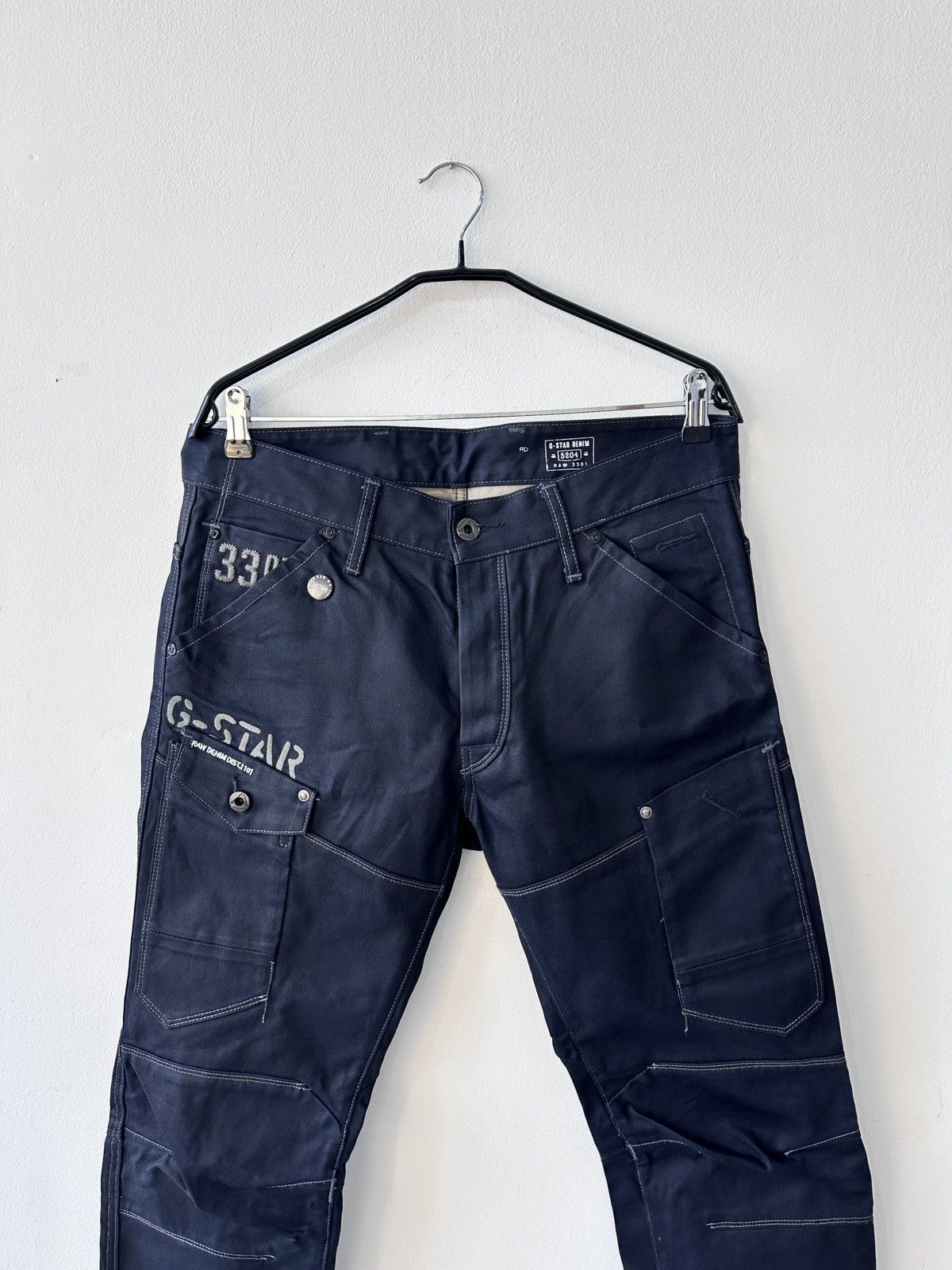 G-Star G-Star Raw 5620 Elwood Tapered Cargo Pants Size 34x32 Biker Size US 34 / EU 50 - 5 Thumbnail