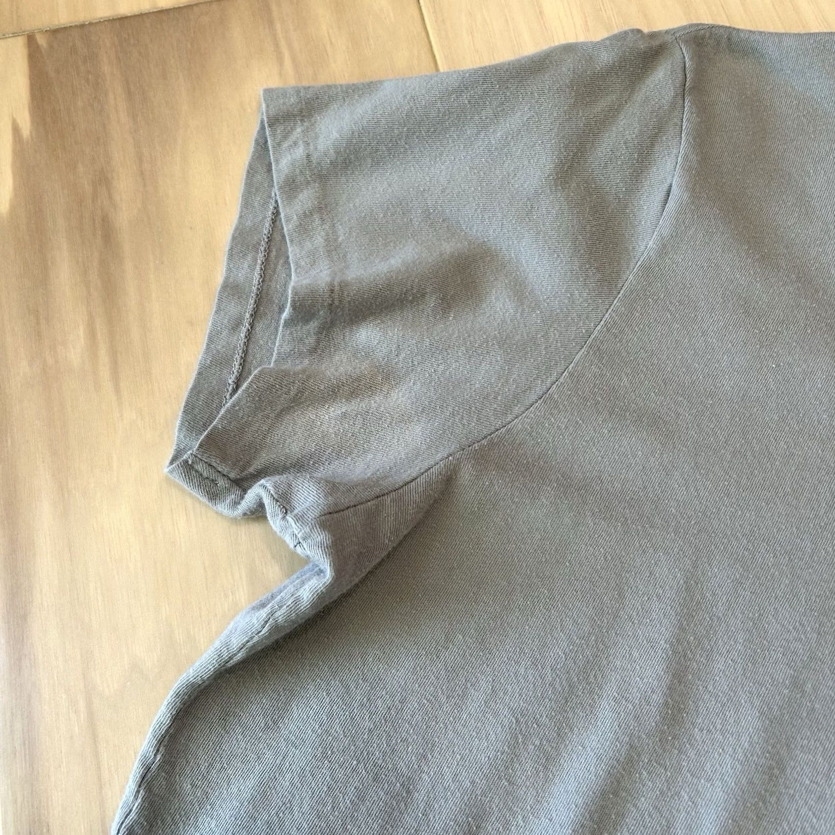 Agolde VINTAGE Agolde T-Shirt Shirt Womens 100% Cotton Crew Neck Short Sleeve Logo Solid Gray XS? Size L / US 10 / IT 46 - 2 Thumbnail