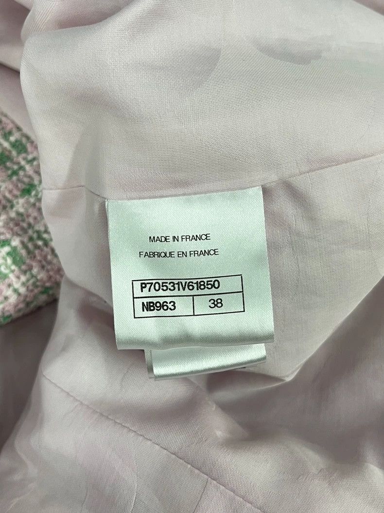 Chanel Chanel 21 Spring and Summer Pink and Green Mixed Color Wov Size XS / US 0-2 / IT 36-38 - 5 Thumbnail