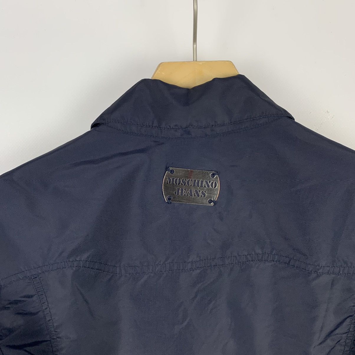 Moschino Moschino Jeans Full Zip Jacket Women’s Size IT 50 Nylon Size XL / US 12-14 / IT 48-50 - 13 Thumbnail