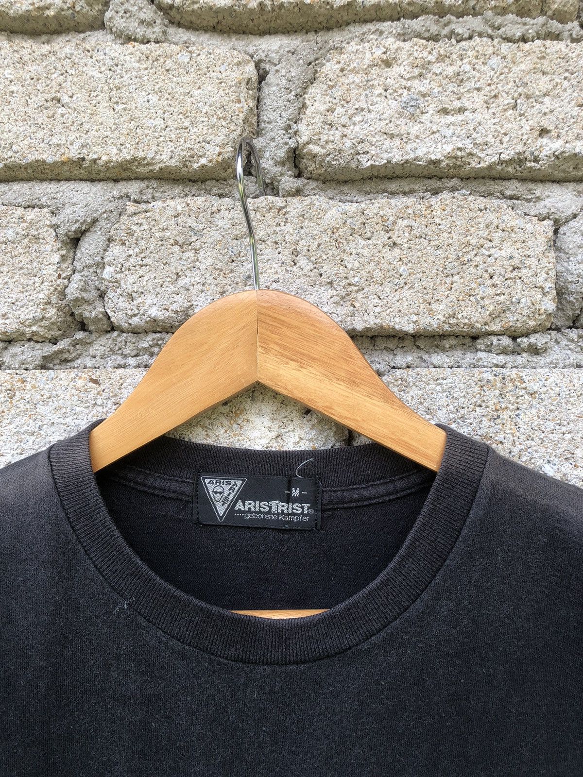 Japanese Brand × Vintage Vintage Sunfaded Aristris Born Fighter by Masahiro Chono Tee Size US M / EU 48-50 / 2 - 5 Thumbnail