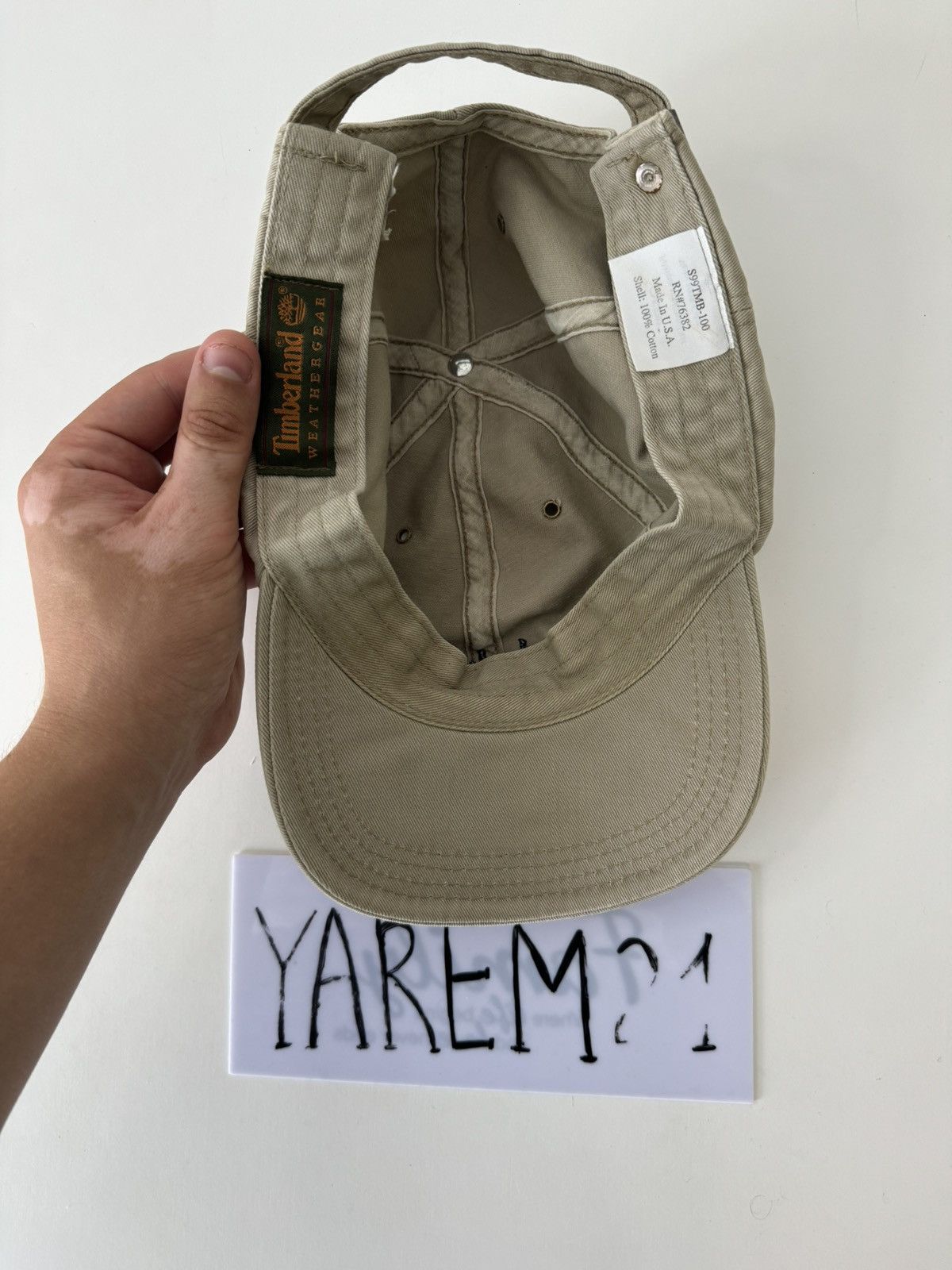 Timberland Timberland made in USA cap hat Size ONE SIZE - 5 Thumbnail
