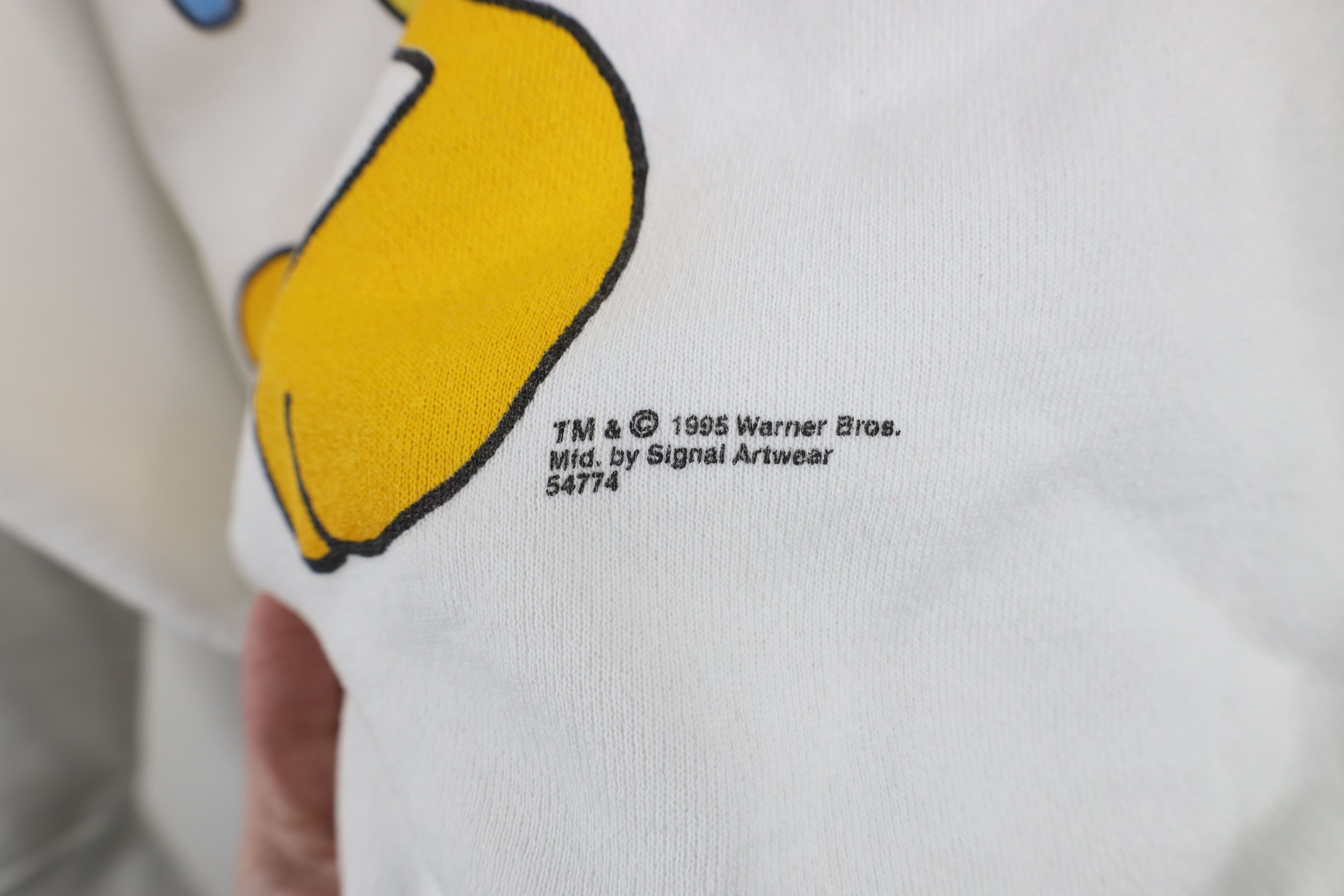 Vintage Vintage 90s Looney Tunes Tweety Bird Crewneck Sweatshirt USA Size XL / US 12-14 / IT 48-50 - 5 Thumbnail