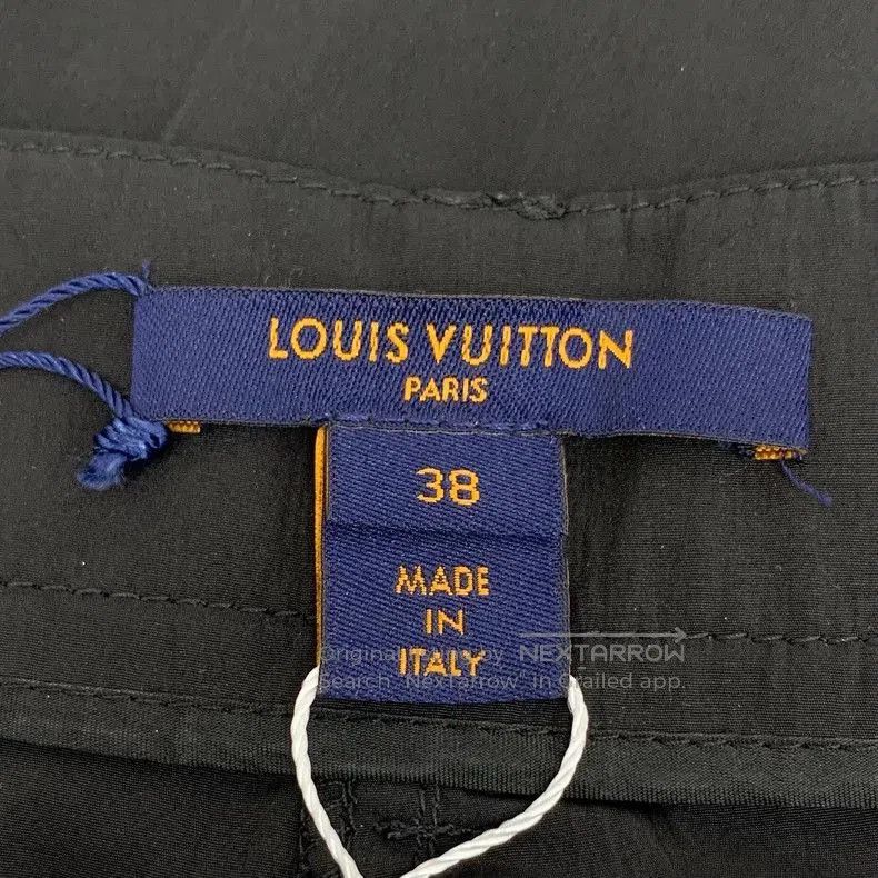 Louis Vuitton Louis Vuitton Black Logo Patchwork Cargo Pants. Size US 38 / EU 54 - 6 Thumbnail