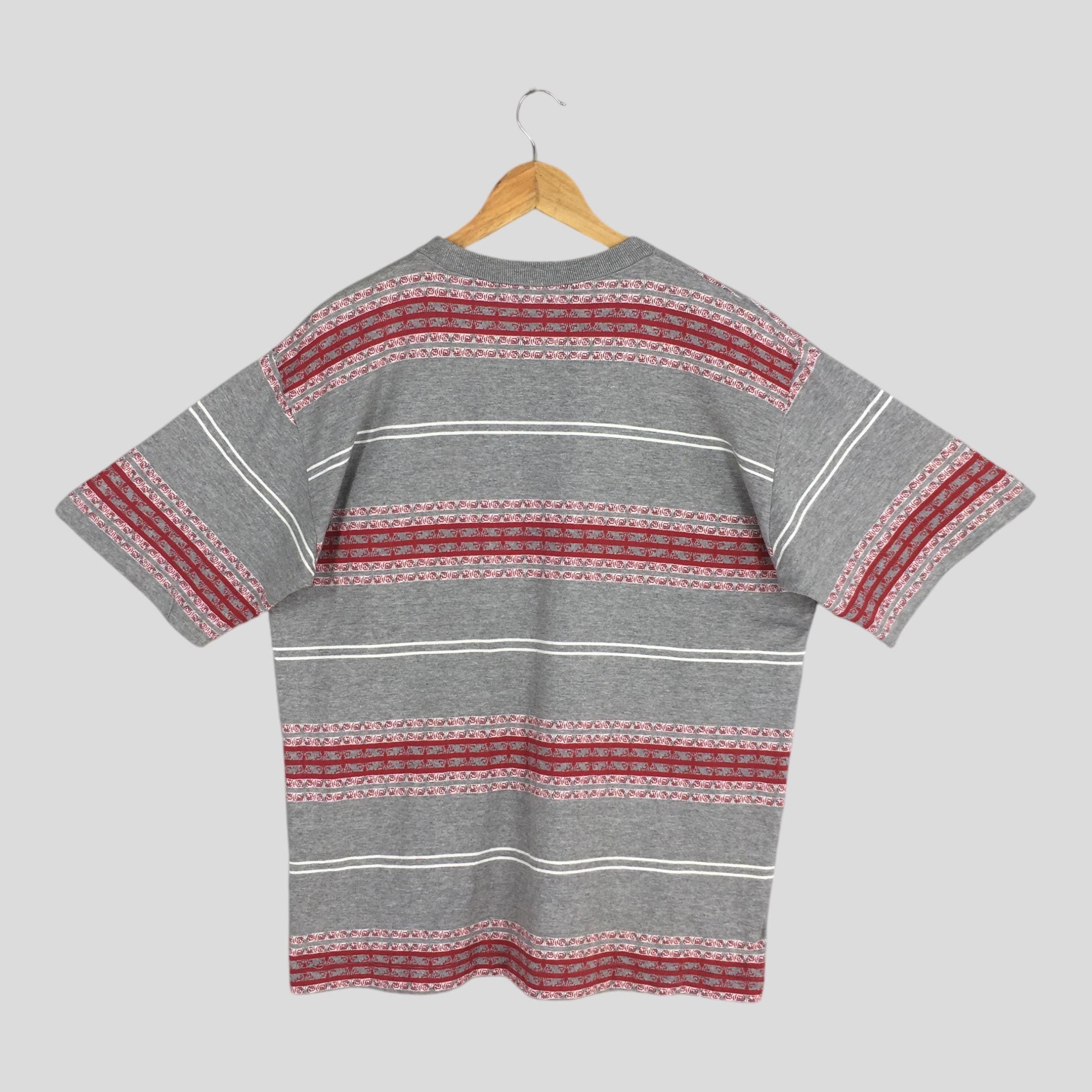 Hang Ten Vintage 90's Hang Ten Stripes Gray T shirt Large Size US L / EU 52-54 / 3 - 7 Thumbnail