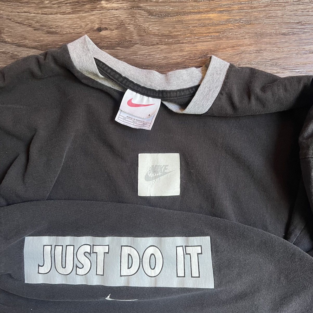 Nike Vintage Y2K, 2000 Nike box logo spell out L Size US L / EU 52-54 / 3 - 5 Thumbnail