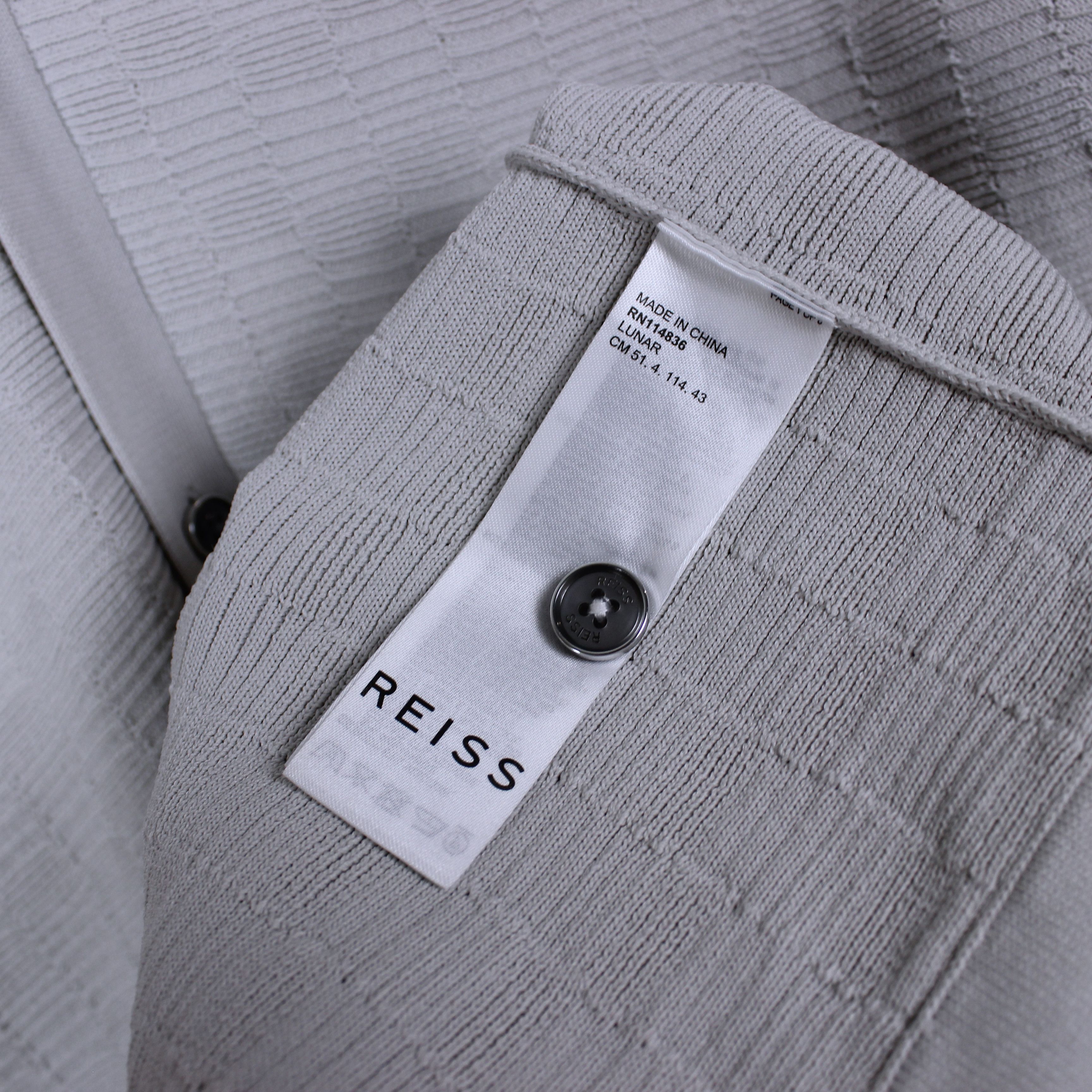 Reiss Reiss knitwear polo shirt cardigan men Ribbed Cuban M Size US M / EU 48-50 / 2 - 8 Thumbnail