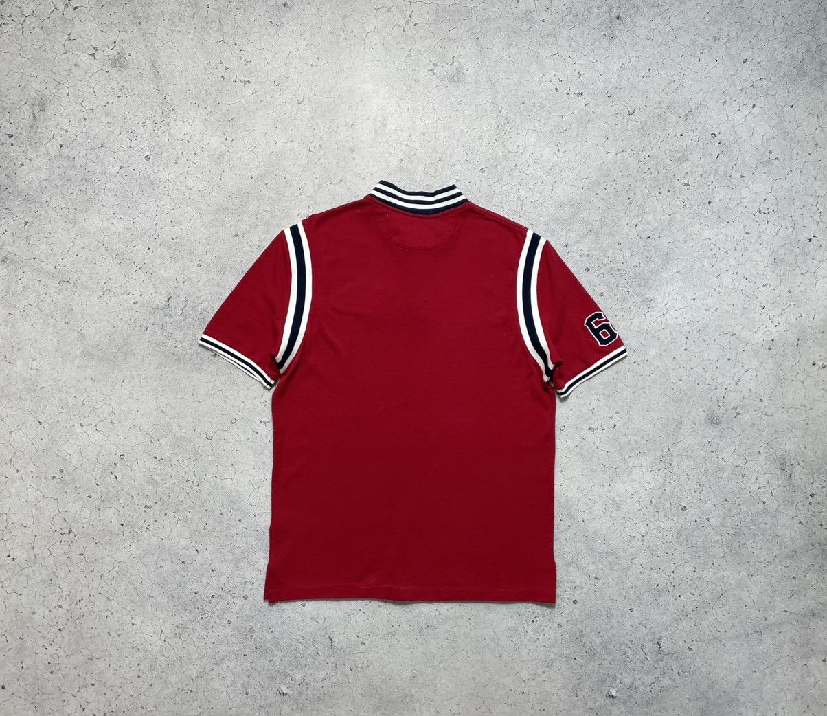 Polo Ralph Lauren Polo Ralph Lauren Button T-Shirt #67 Red Size US S / EU 44-46 / 1 - 2 Thumbnail