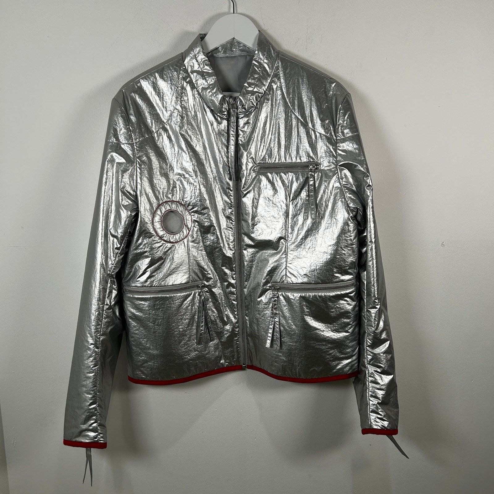 KANGHYUK Khanghyuk Metallic Moto Jacket Size L Size US L / EU 52-54 / 3 - 1 Thumbnail