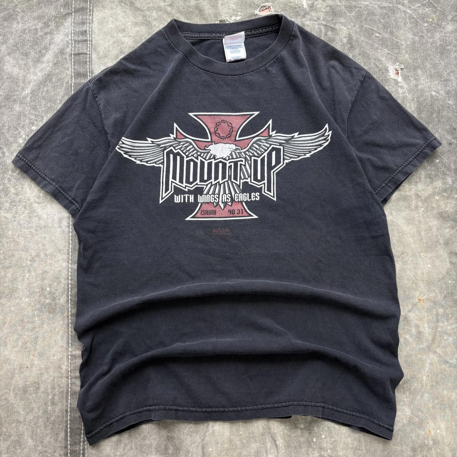 Vintage Vintage Y2K West Coast Choppers Jesus Cross Grunge Shirt Size US M / EU 48-50 / 2 - 1 Thumbnail
