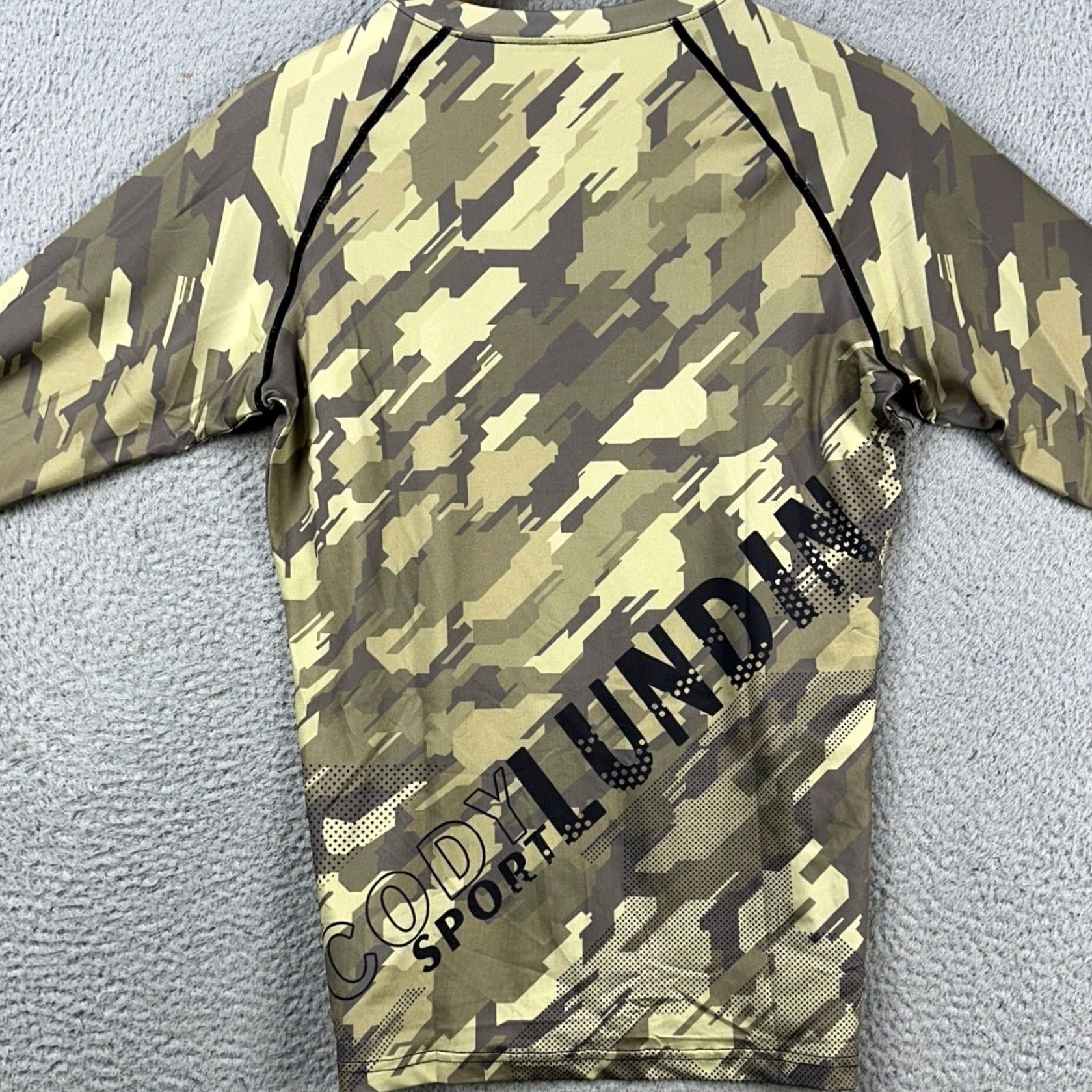 Vintage Cody Lundin Athletic Men XL Green Camouflage Long Sleeve Shirt Size US XL / EU 56 / 4 - 4 Thumbnail