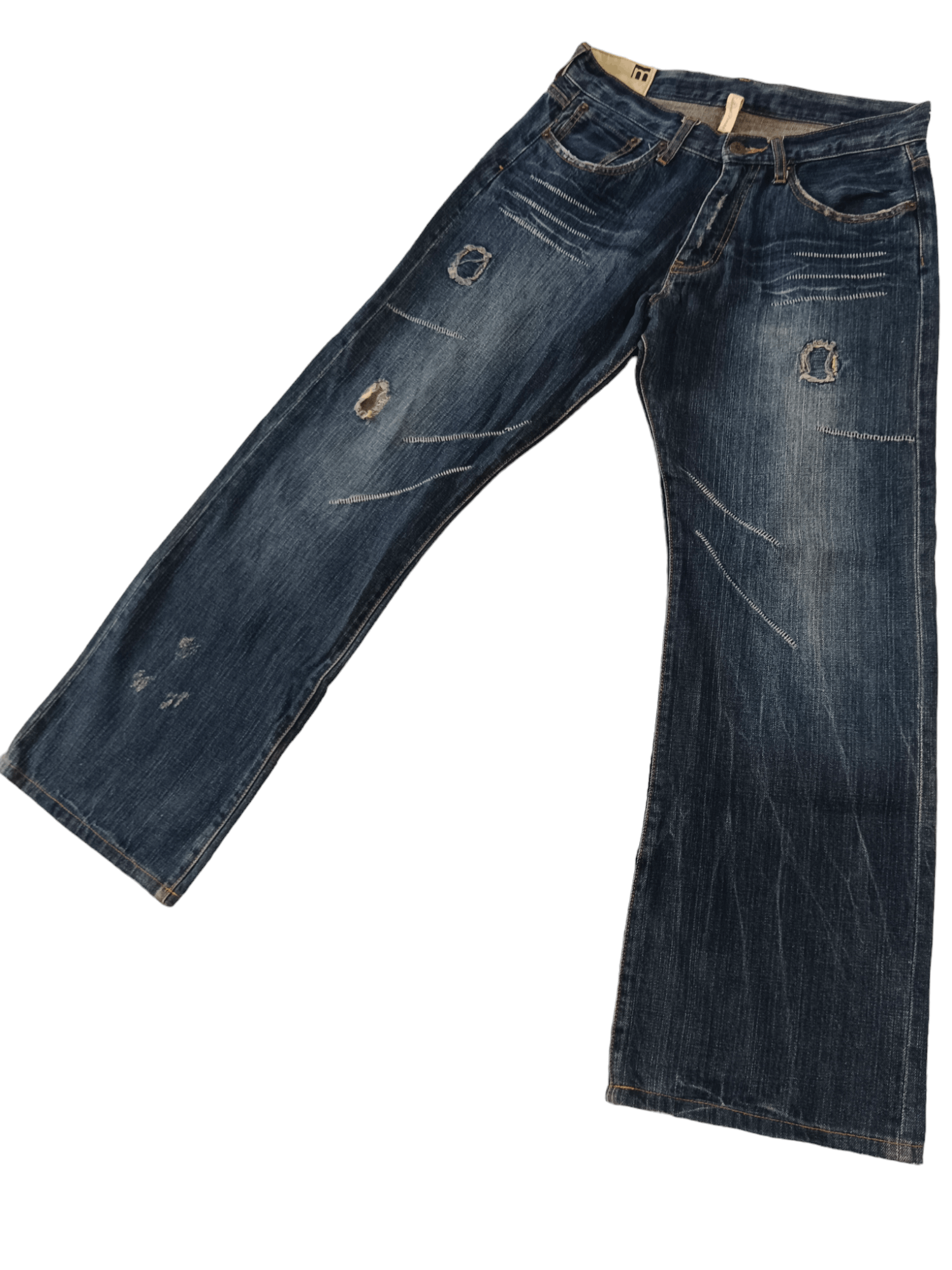 Modish Style Seditionaries Minimalist Wide Leg Denim