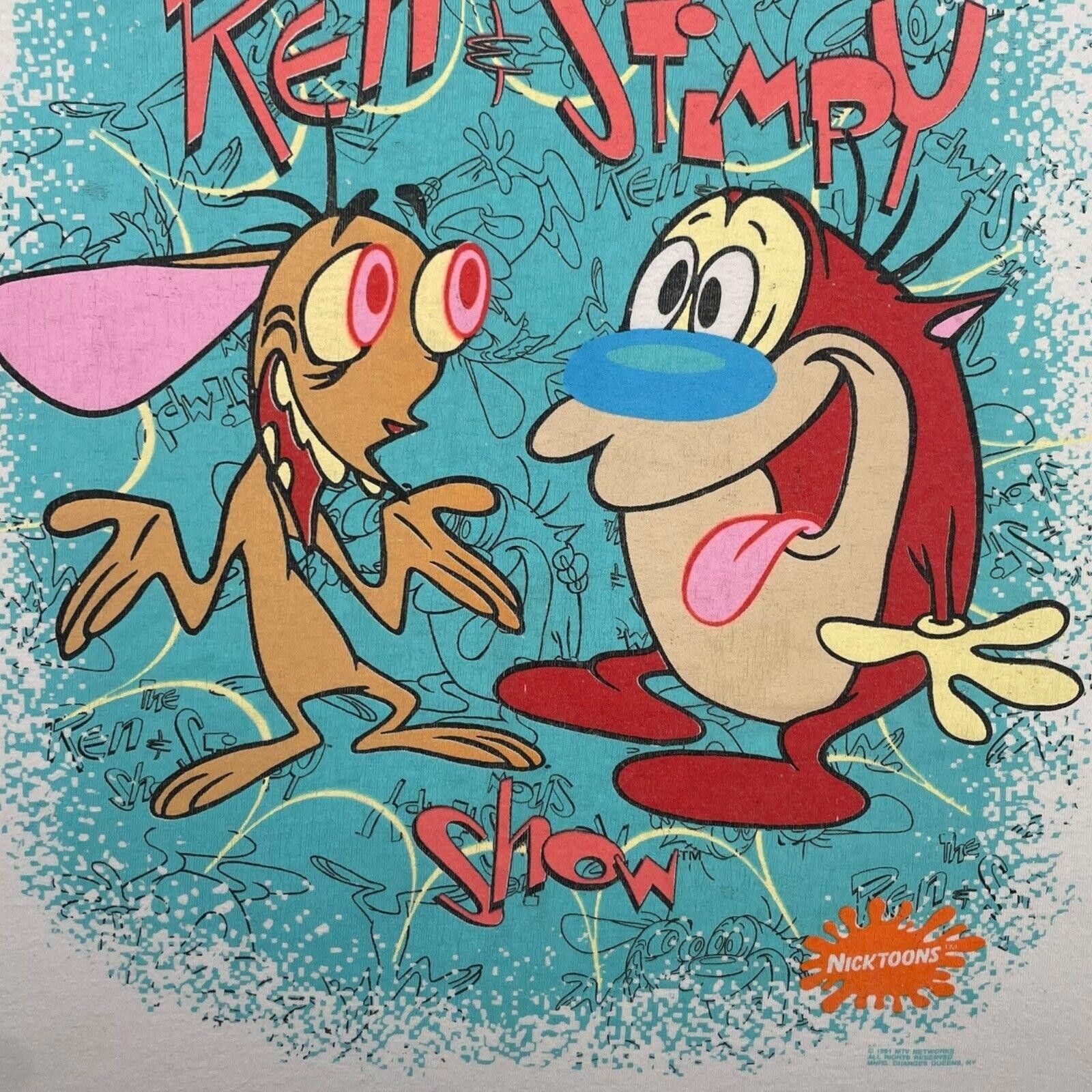 Changes Vintage 1991 Ren and Stimpy Tee Size US L / EU 52-54 / 3 - 2 Thumbnail