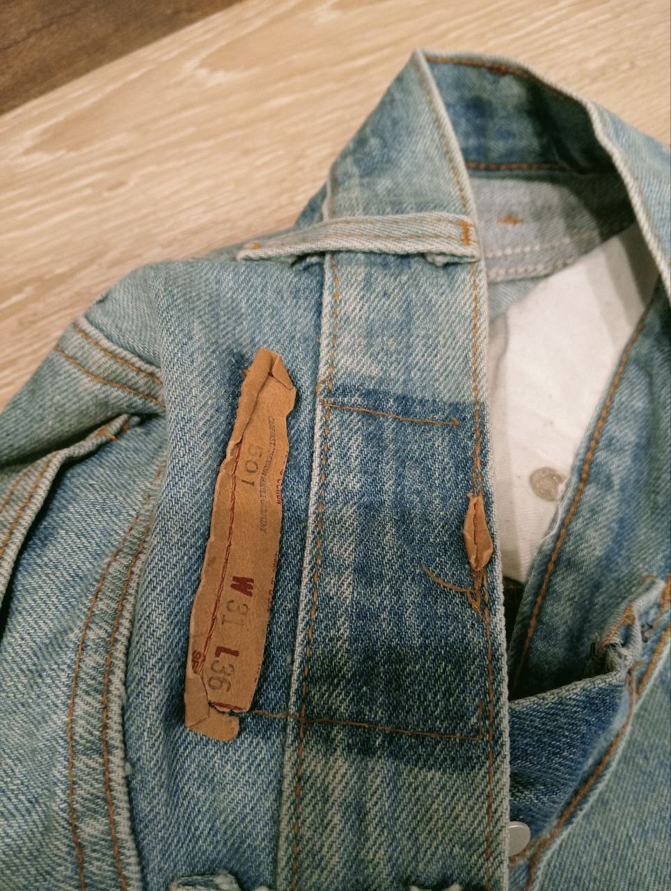 Levi's Vintage Clothing VINTAGE LEVIS 501 JEANS - SIZE 31 Size US 31 - 7 Thumbnail