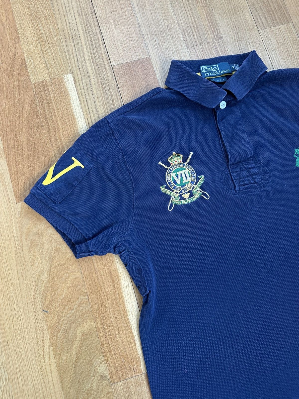 Polo Ralph Lauren Vintage Polo Ralph Lauren Big Green Logo Y2K Size US M / EU 48-50 / 2 - 5 Thumbnail
